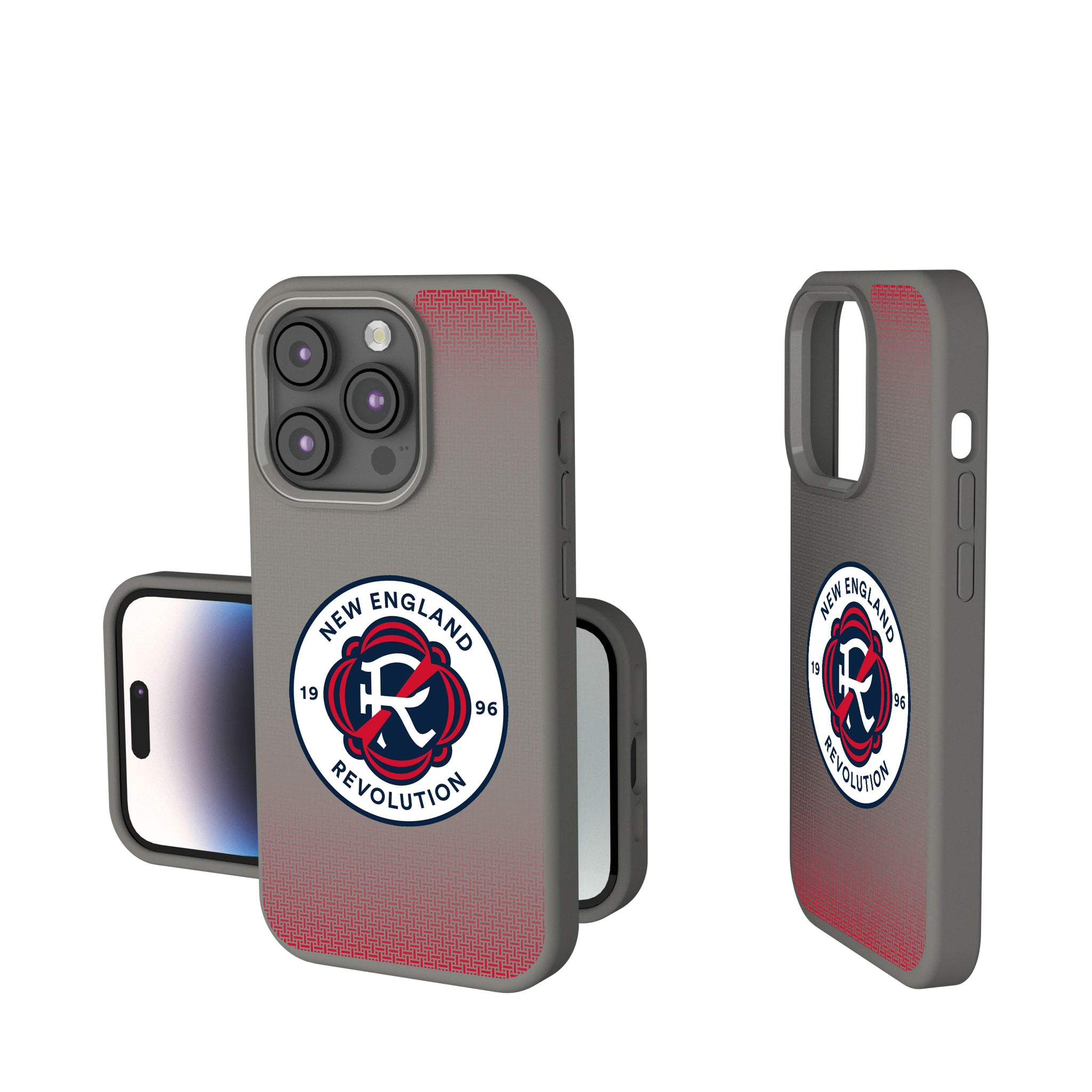 New England Revolution Linen iPhone Soft Touch Phone Case for Apple iPhone