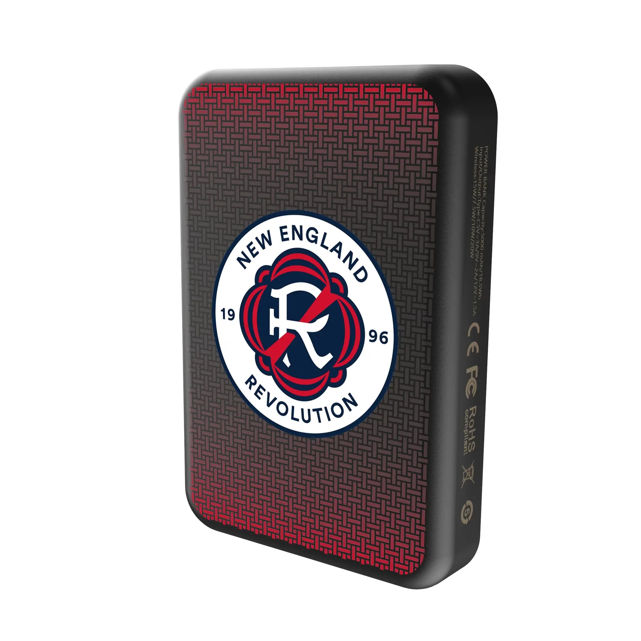 New England Revolution Linen Wireless Mag Power Bank