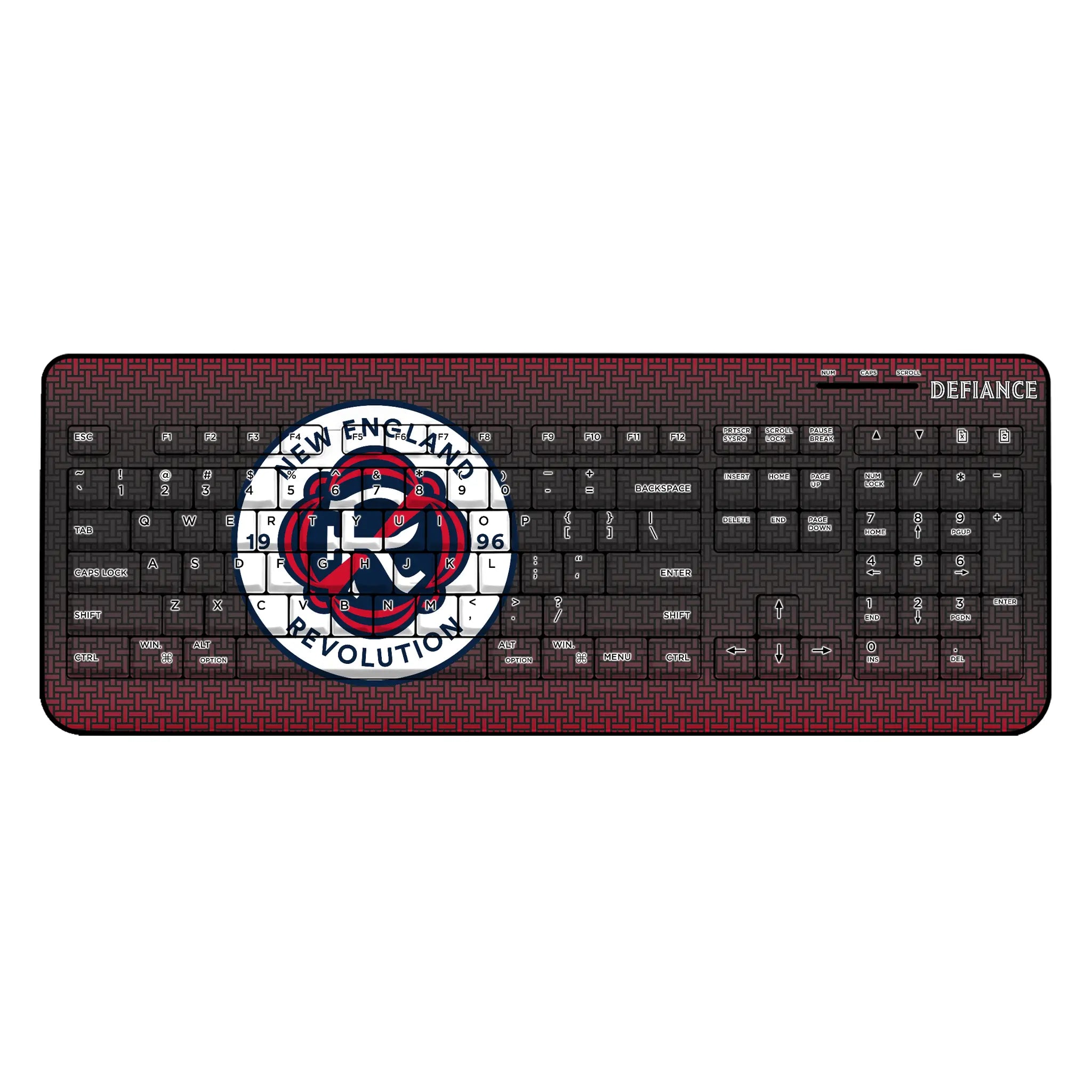 New England Revolution Linen Wireless USB Keyboard