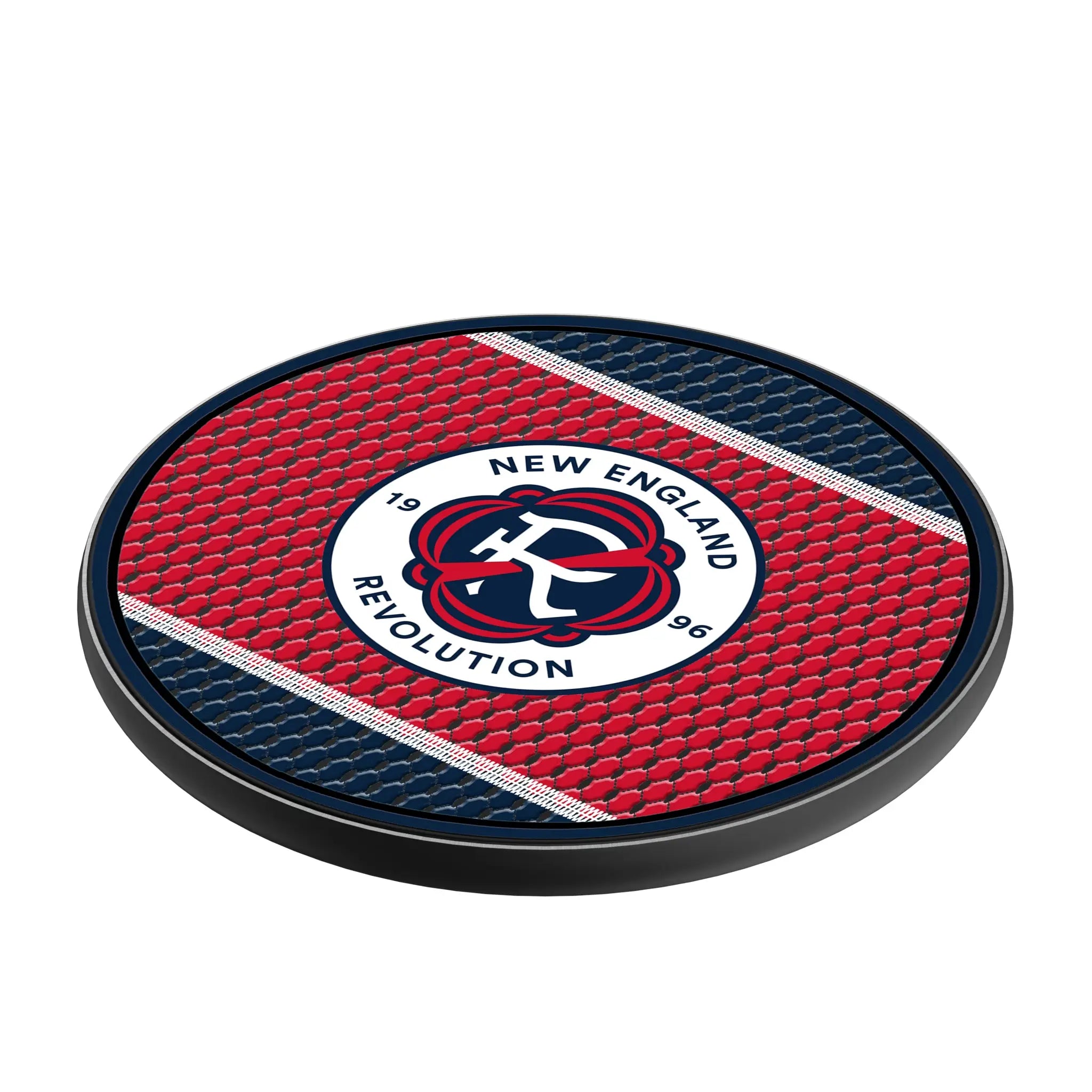 New England Revolution Mesh 15-Watt Wireless Charger - Isometric View