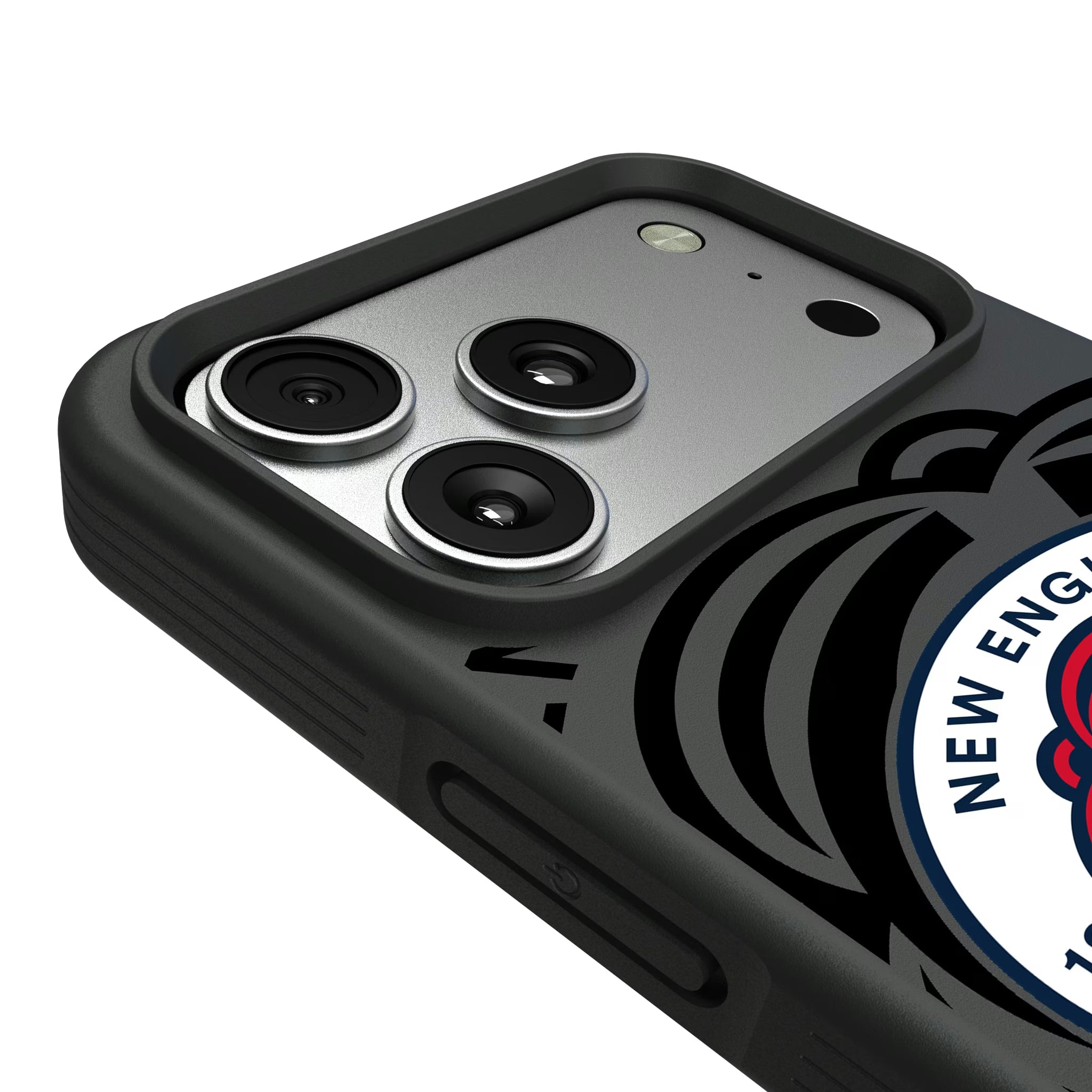 New England Revolution Monocolor Tilt iPhone Bump Phone Case for Apple iPhone - Detail#Device_iPhone 17 Pro Max