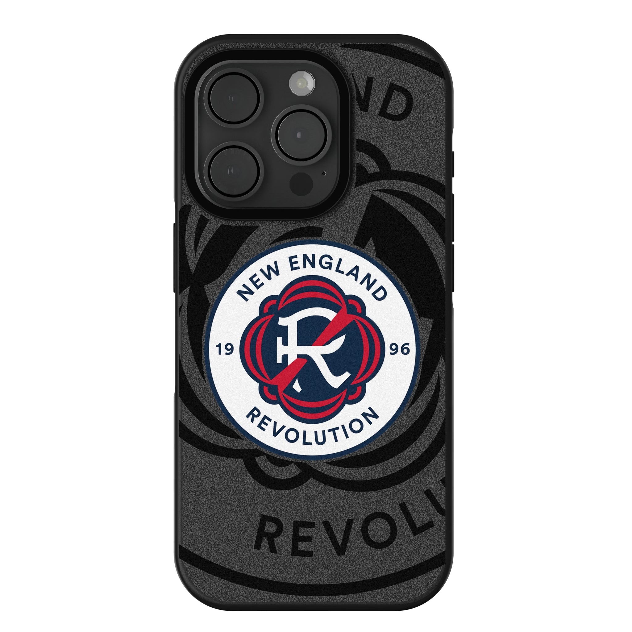 New England Revolution Monocolor Tilt iPhone Bump Phone Case for Apple iPhone