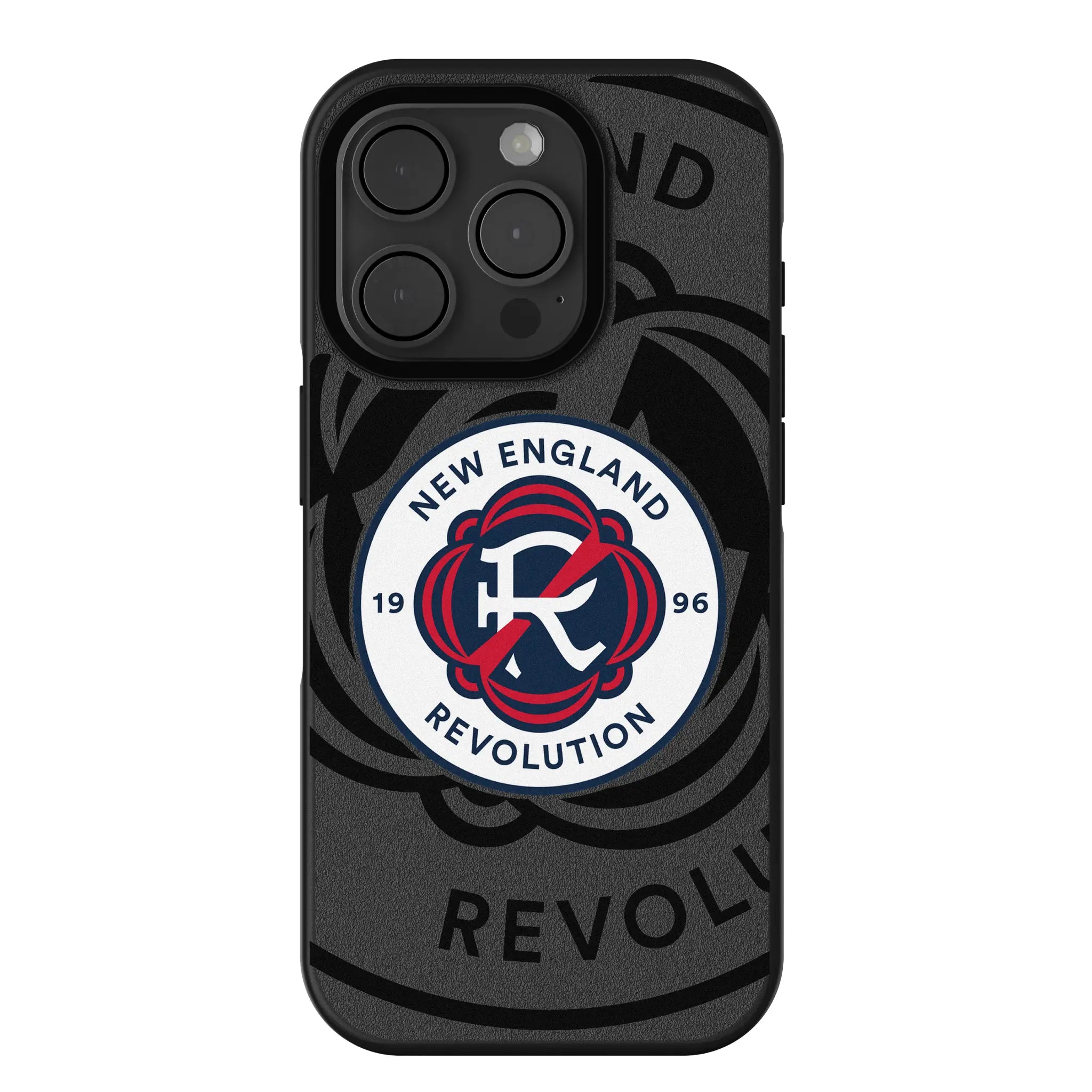 New England Revolution Monocolor Tilt iPhone Bump Phone Case for Apple iPhone