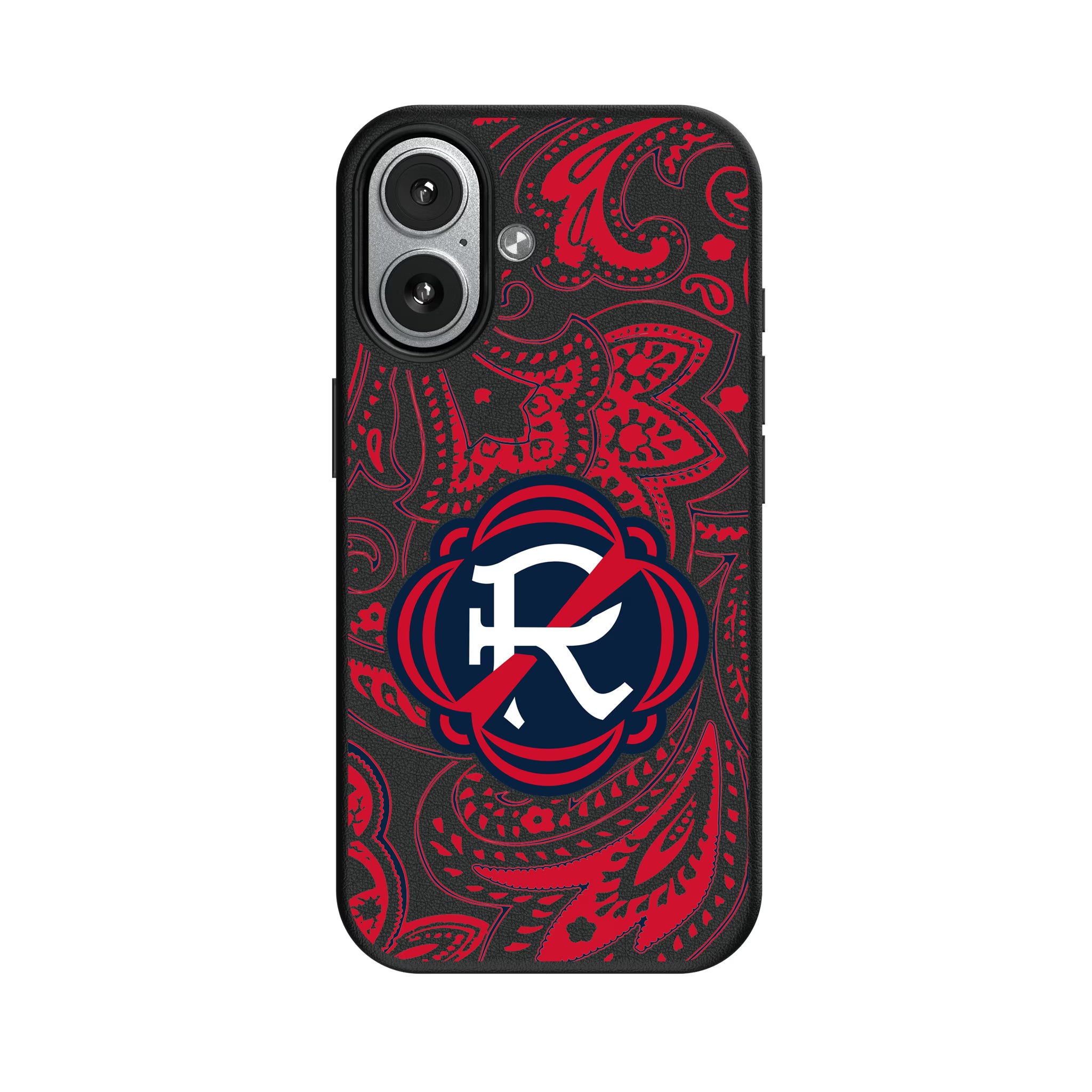 New England Revolution Paisley iPhone MagSafe Compatible Phone Case for Apple iPhone#Device_iPhone 17