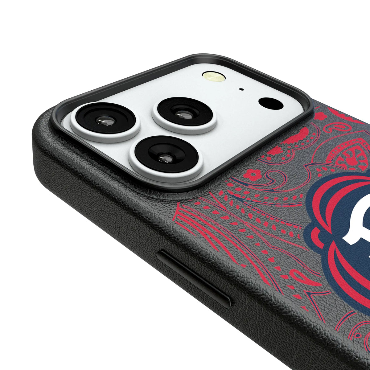 New England Revolution Paisley iPhone MagSafe Compatible Phone Case for Apple iPhone - Detail#Device_iPhone 18 Pro