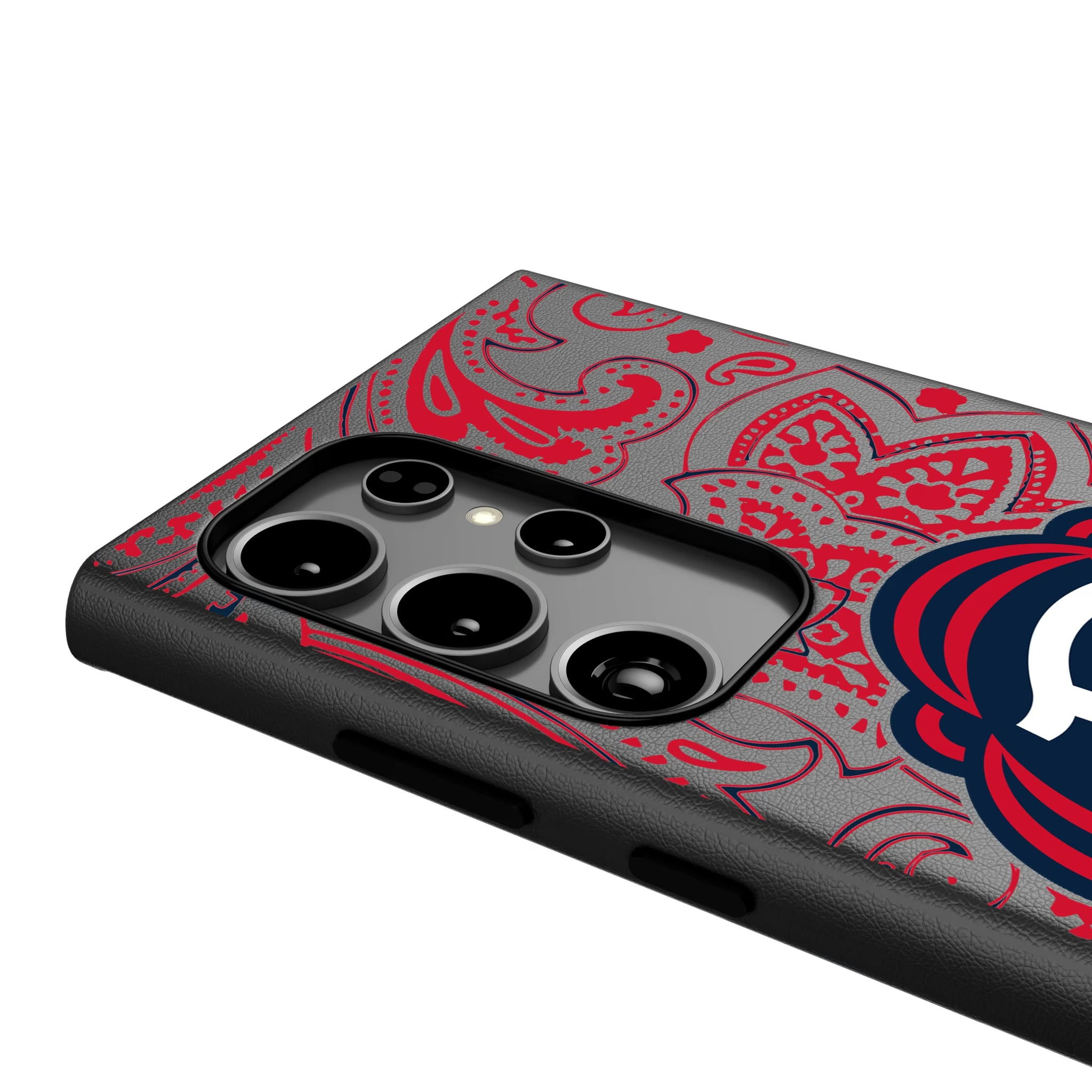 New England Revolution Paisley Galaxy MagSafe Compatible Phone Case for Samsung Galaxy - Detail
