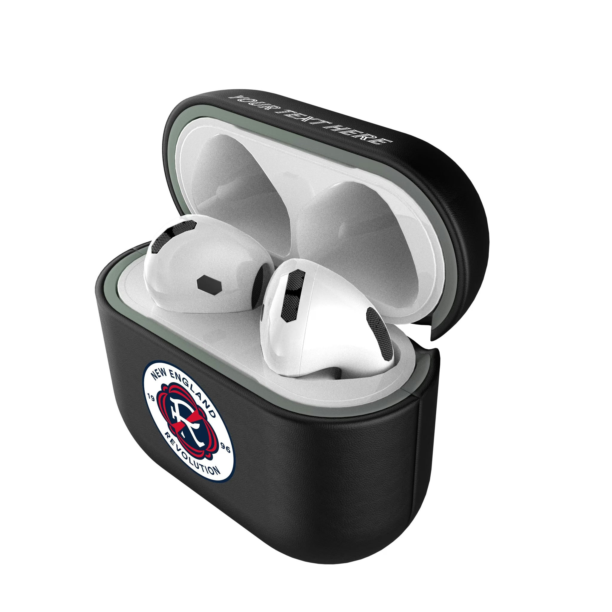 New England Revolution Personalized Insignia AirPods AirPod Case Cover#Device_AirPods 4
