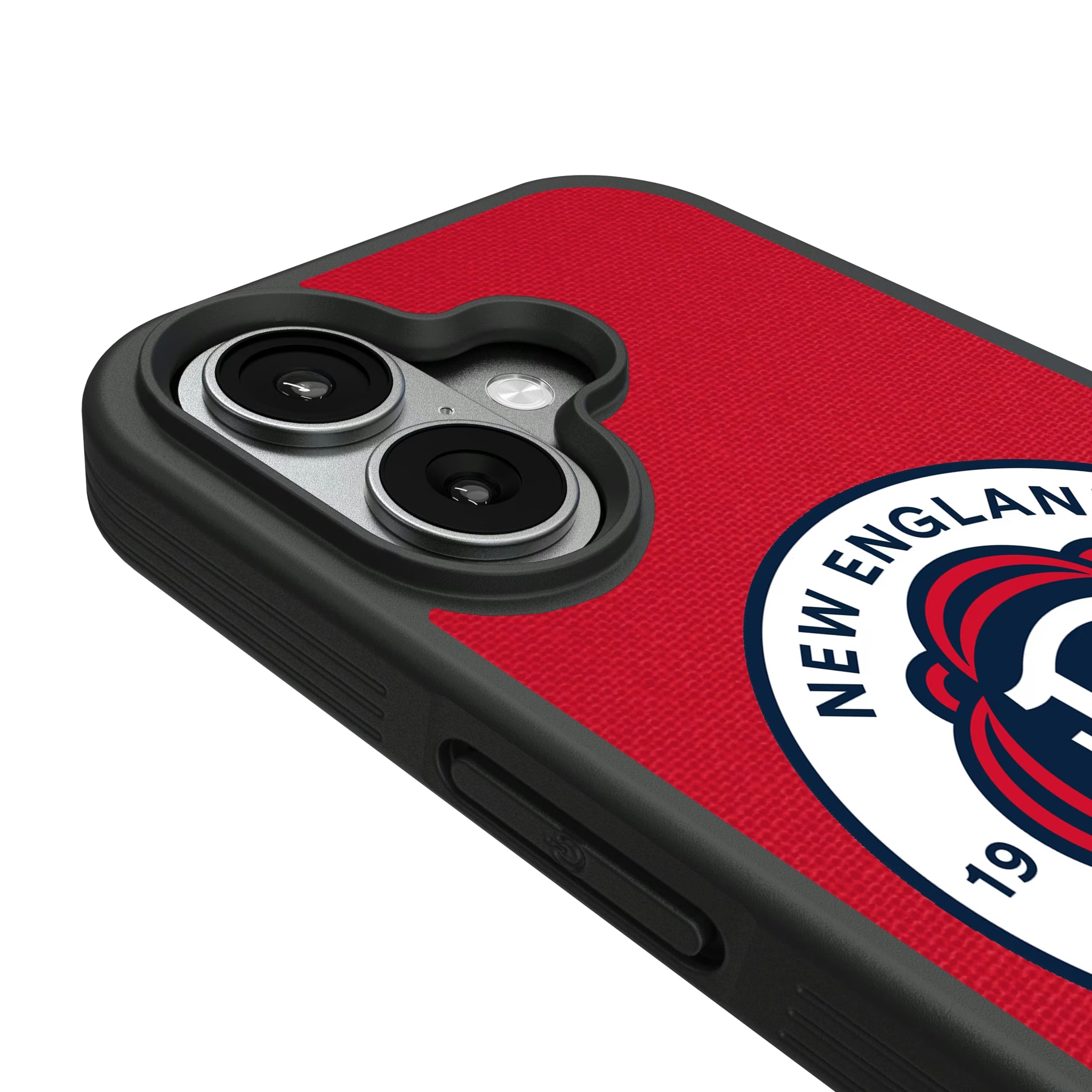 New England Revolution Personalized Stripe iPhone Bump Phone Case for Apple iPhone - Detail#Device_iPhone 17