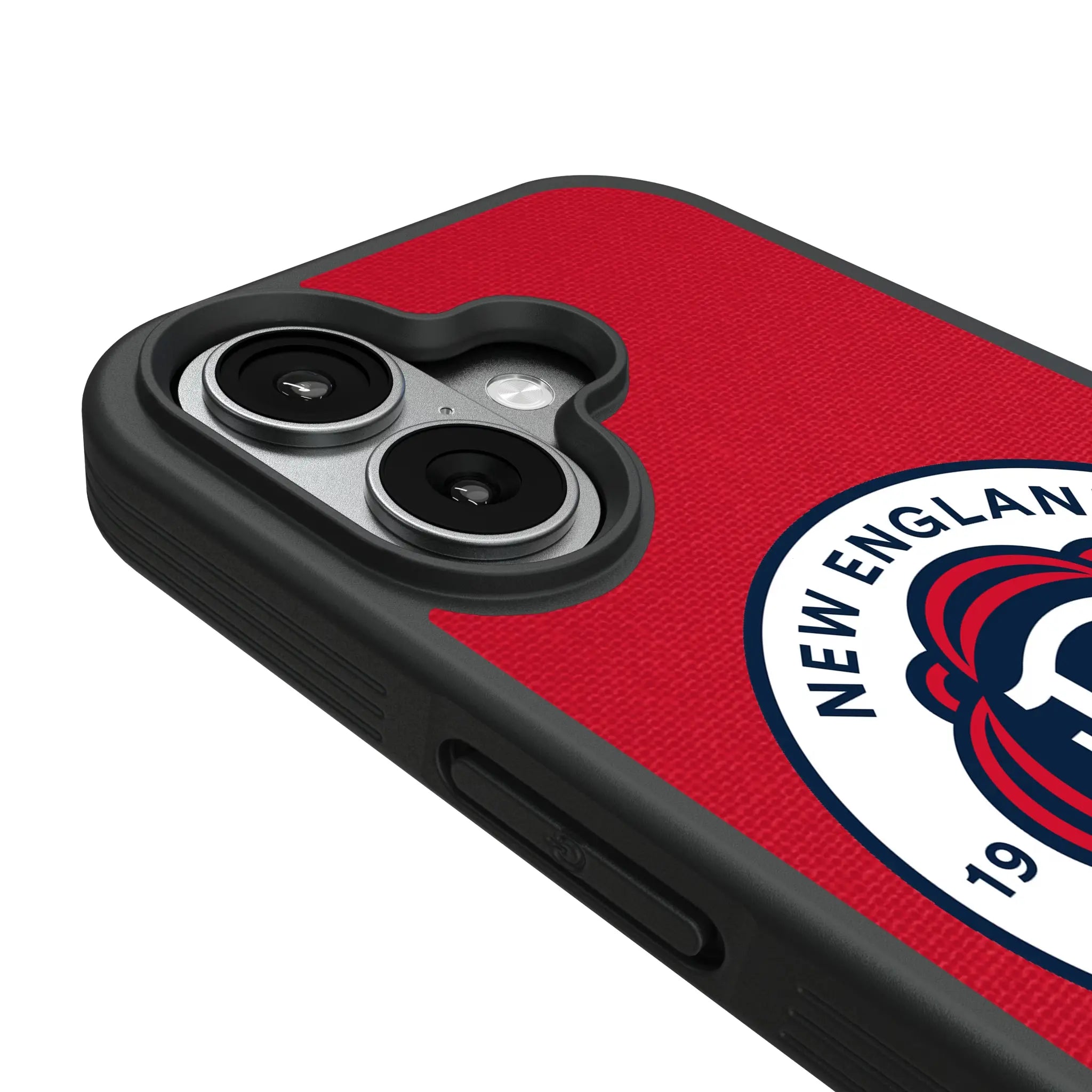 New England Revolution Personalized Stripe iPhone Bump Phone Case for Apple iPhone - Detail#Device_iPhone 17