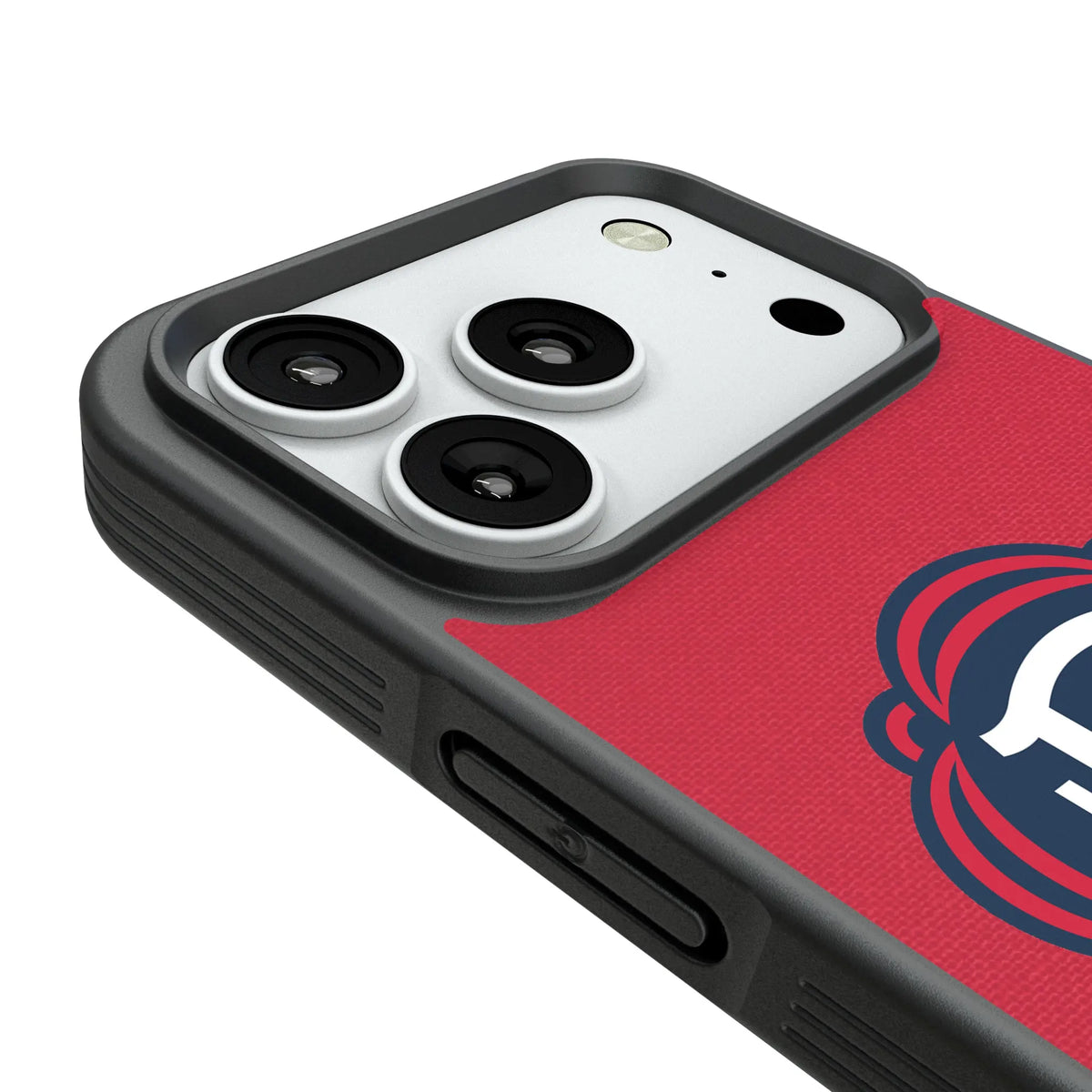 New England Revolution Personalized Stripe iPhone Bump Phone Case for Apple iPhone - Detail#Device_iPhone 18 Pro