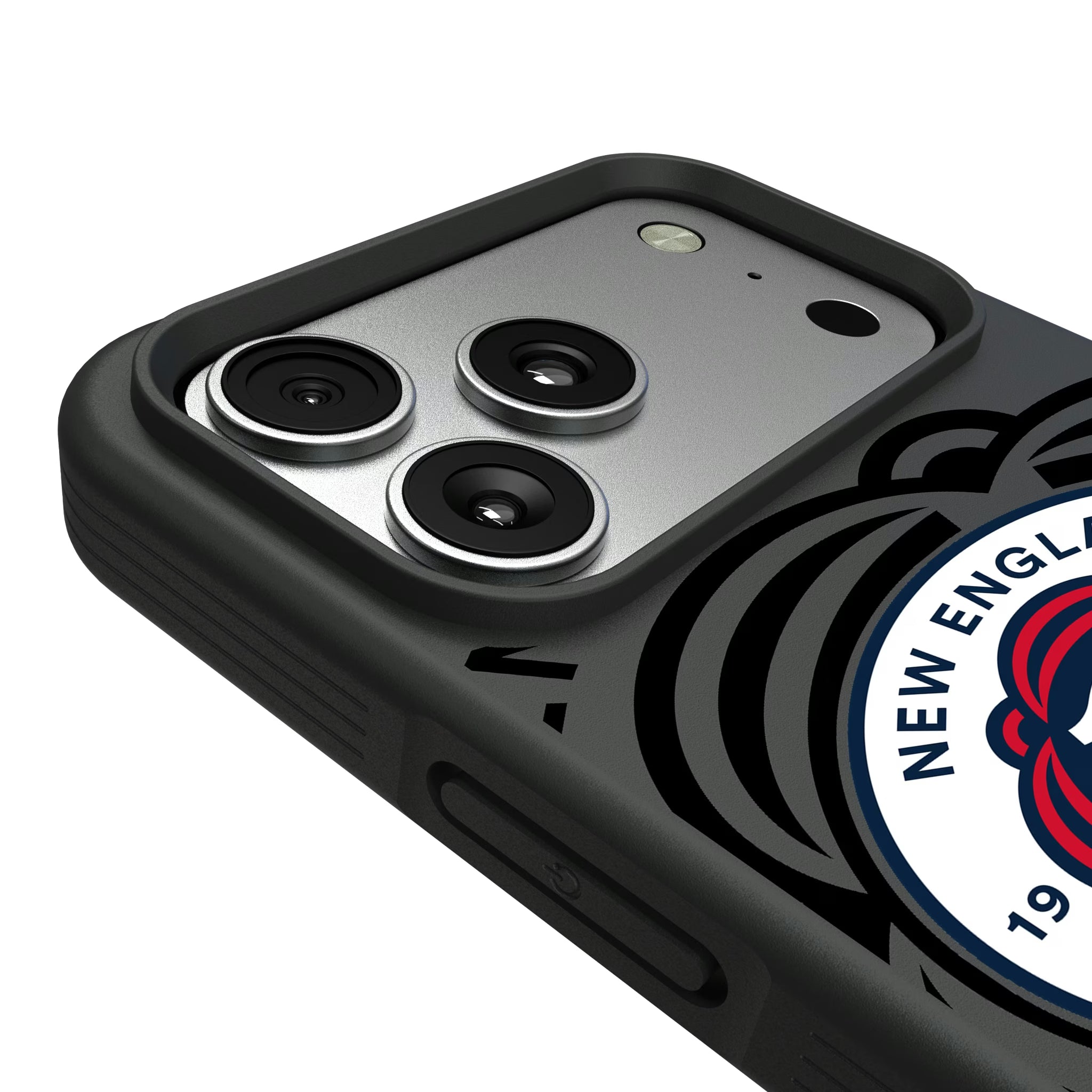 New England Revolution Personalized Tilt iPhone Bump Phone Case for Apple iPhone - Detail#Device_iPhone 17 Pro Max