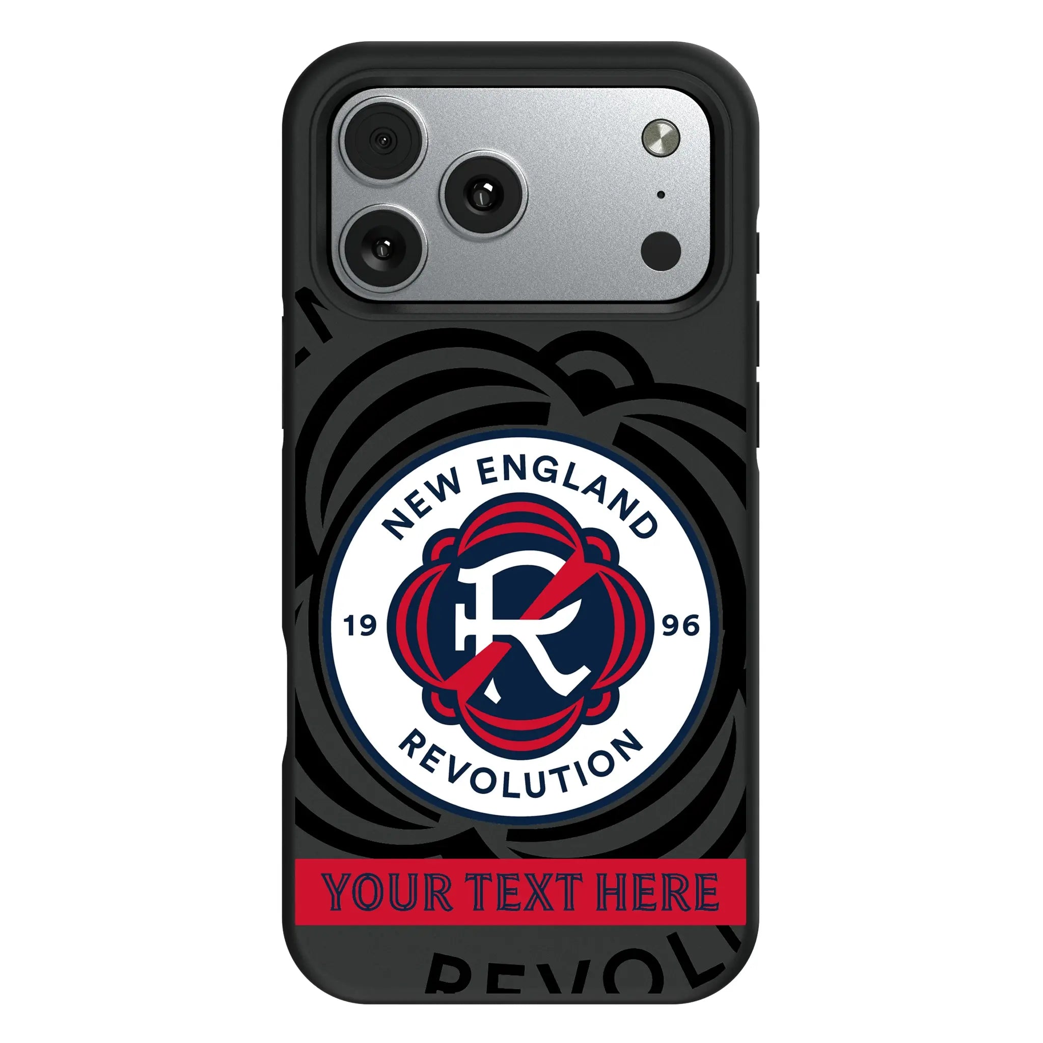 New England Revolution Personalized Tilt iPhone Bump Phone Case for Apple iPhone#Device_iPhone 17 Pro Max