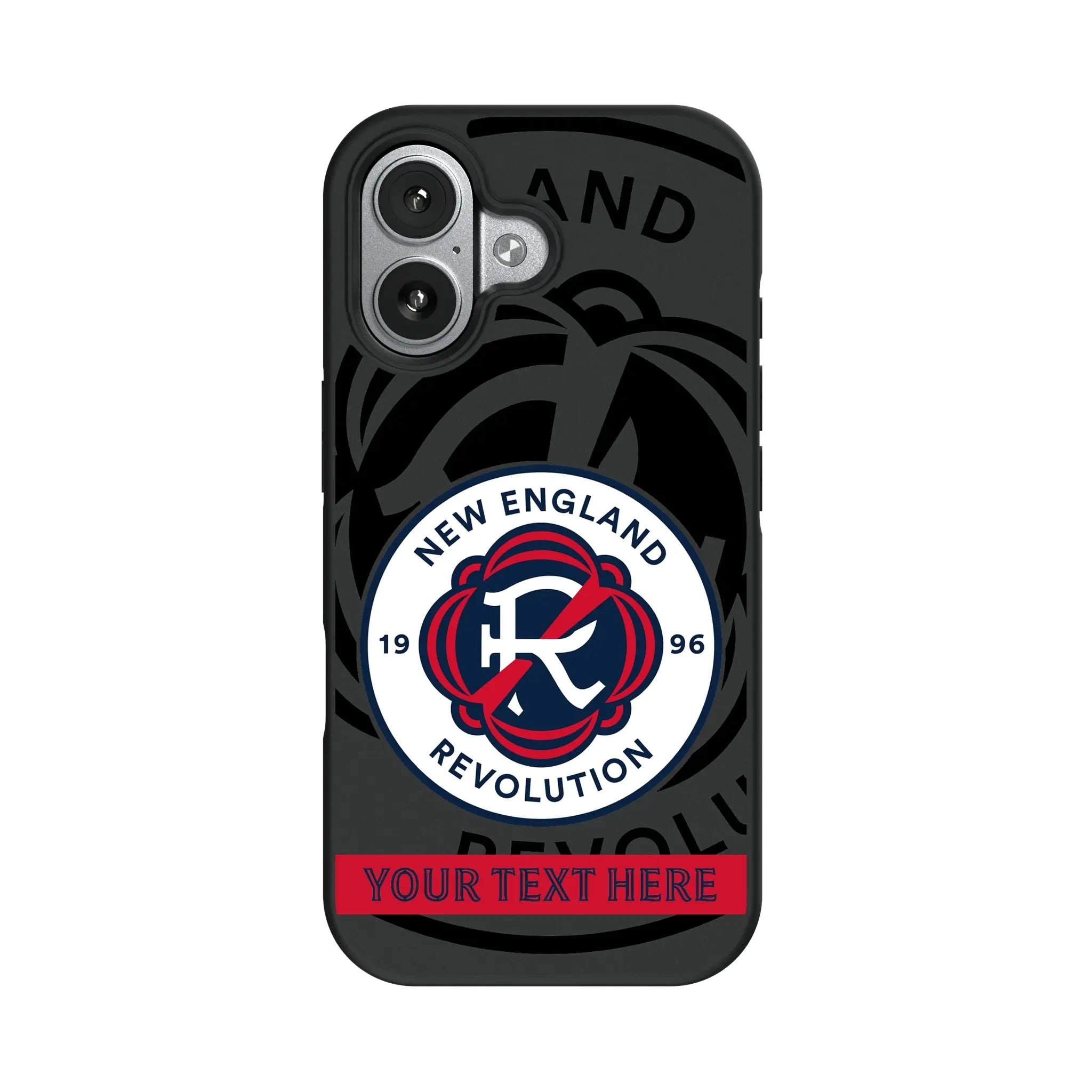 New England Revolution Personalized Tilt iPhone Bump Phone Case for Apple iPhone#Device_iPhone 17