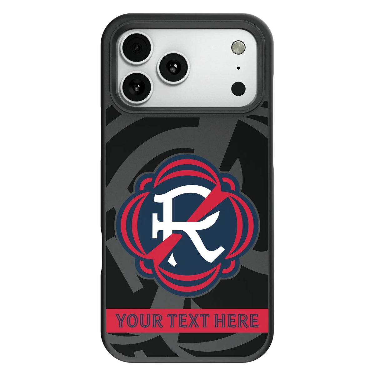 New England Revolution Personalized Tilt Bump Phone Case for Apple iPhone
