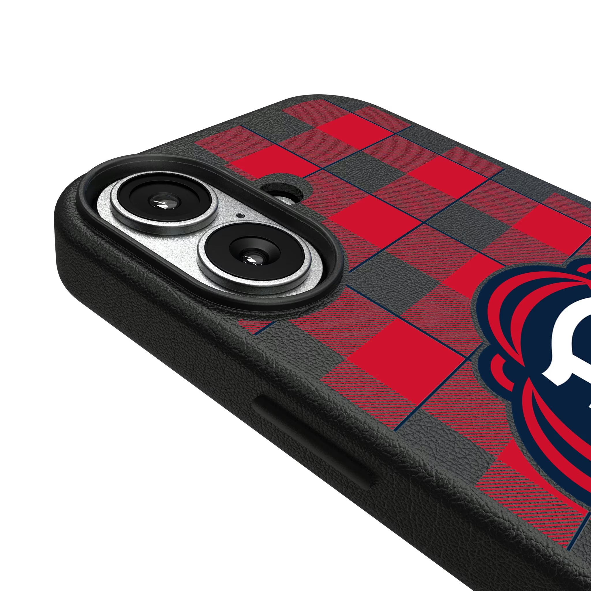 New England Revolution Plaid iPhone MagSafe Compatible Phone Case for Apple iPhone - Detail#Device_iPhone 17