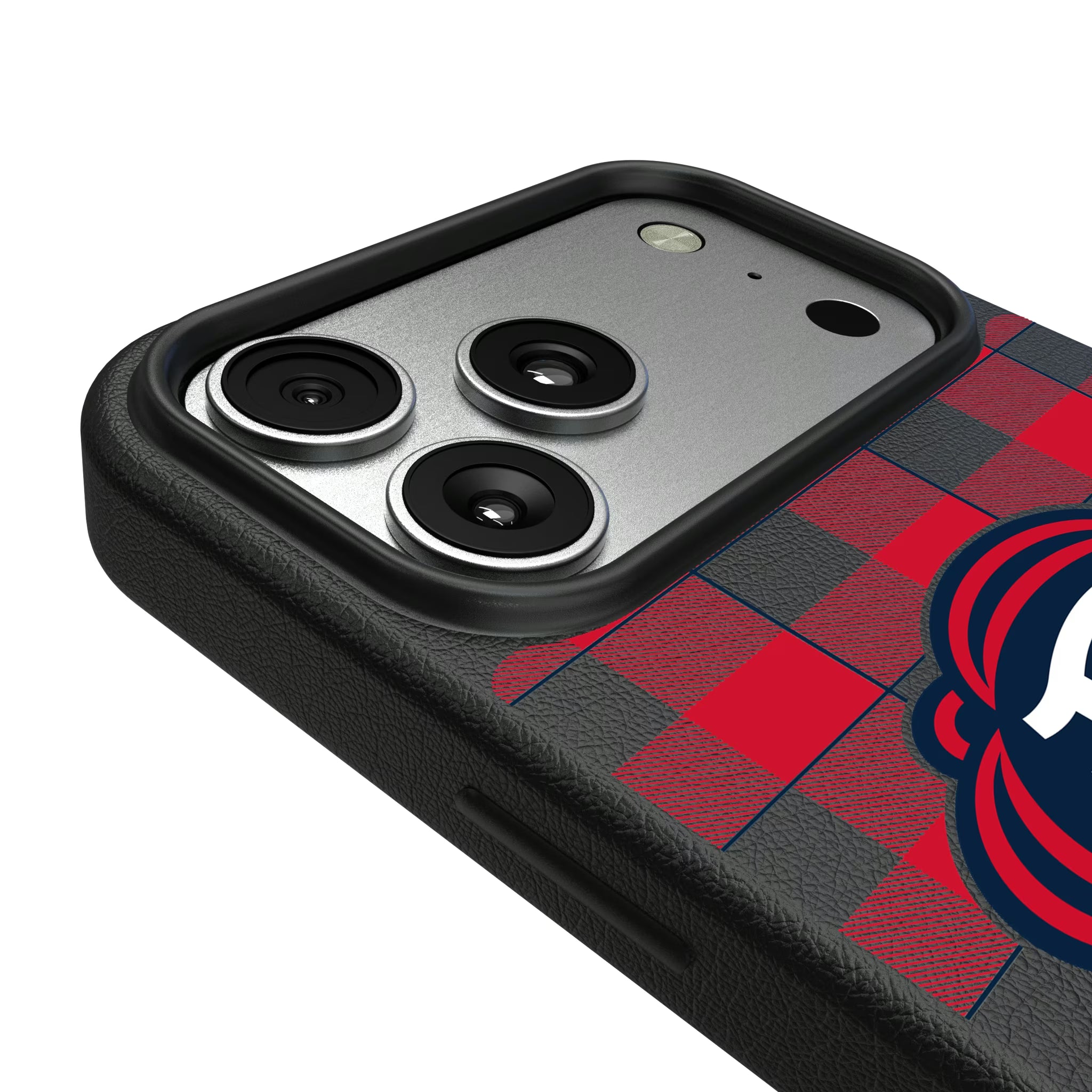 New England Revolution Plaid iPhone MagSafe Compatible Phone Case for Apple iPhone - Detail#Device_iPhone 17 Pro Max
