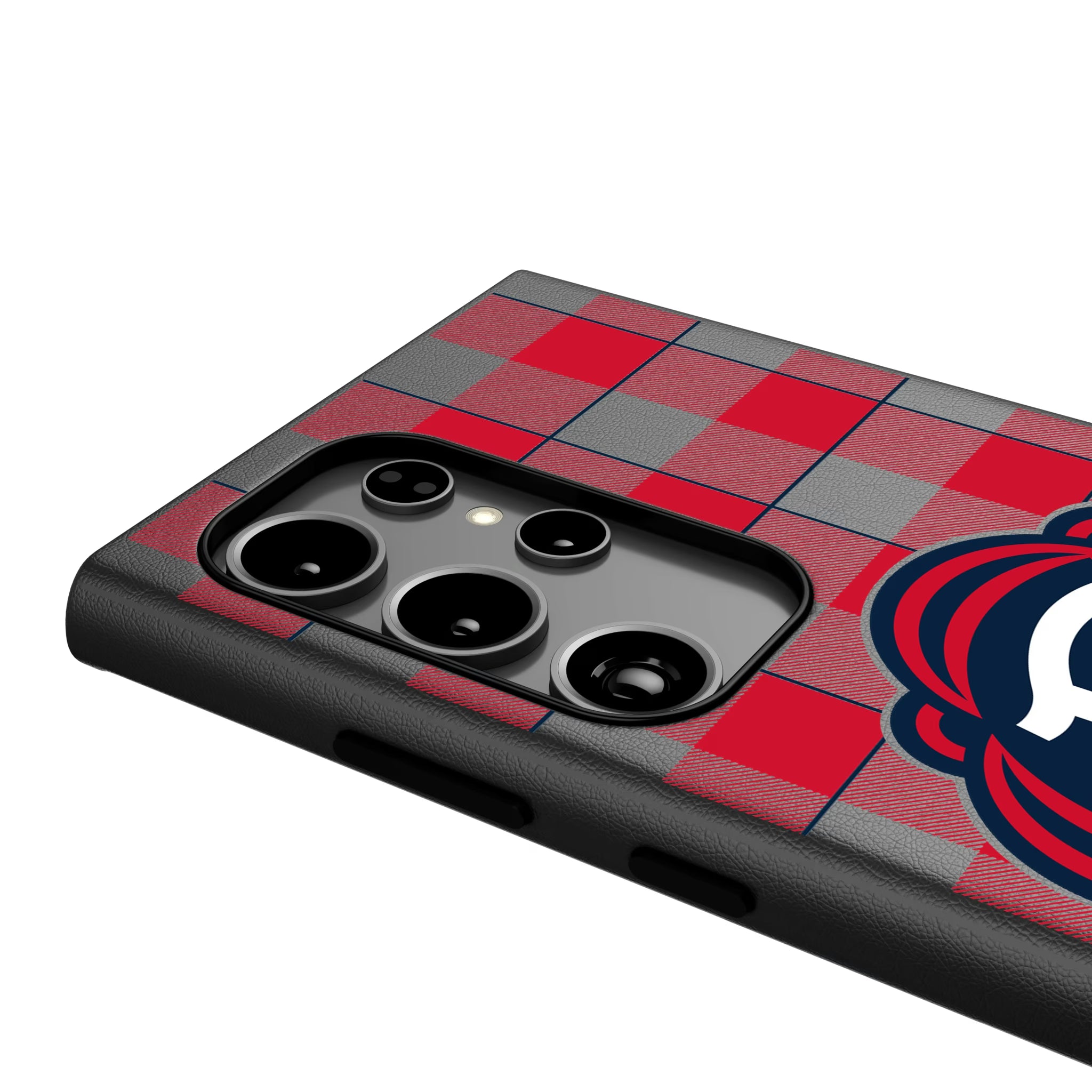 New England Revolution Plaid Galaxy MagSafe Compatible Phone Case for Samsung Galaxy - Detail