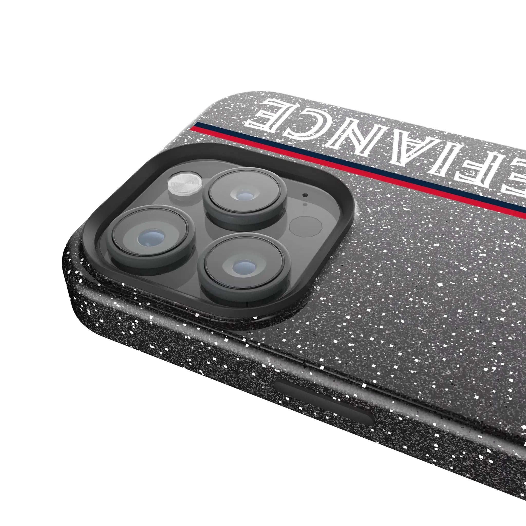 New England Revolution Sidebar iPhone Bling Phone Case for Apple iPhone - Detail