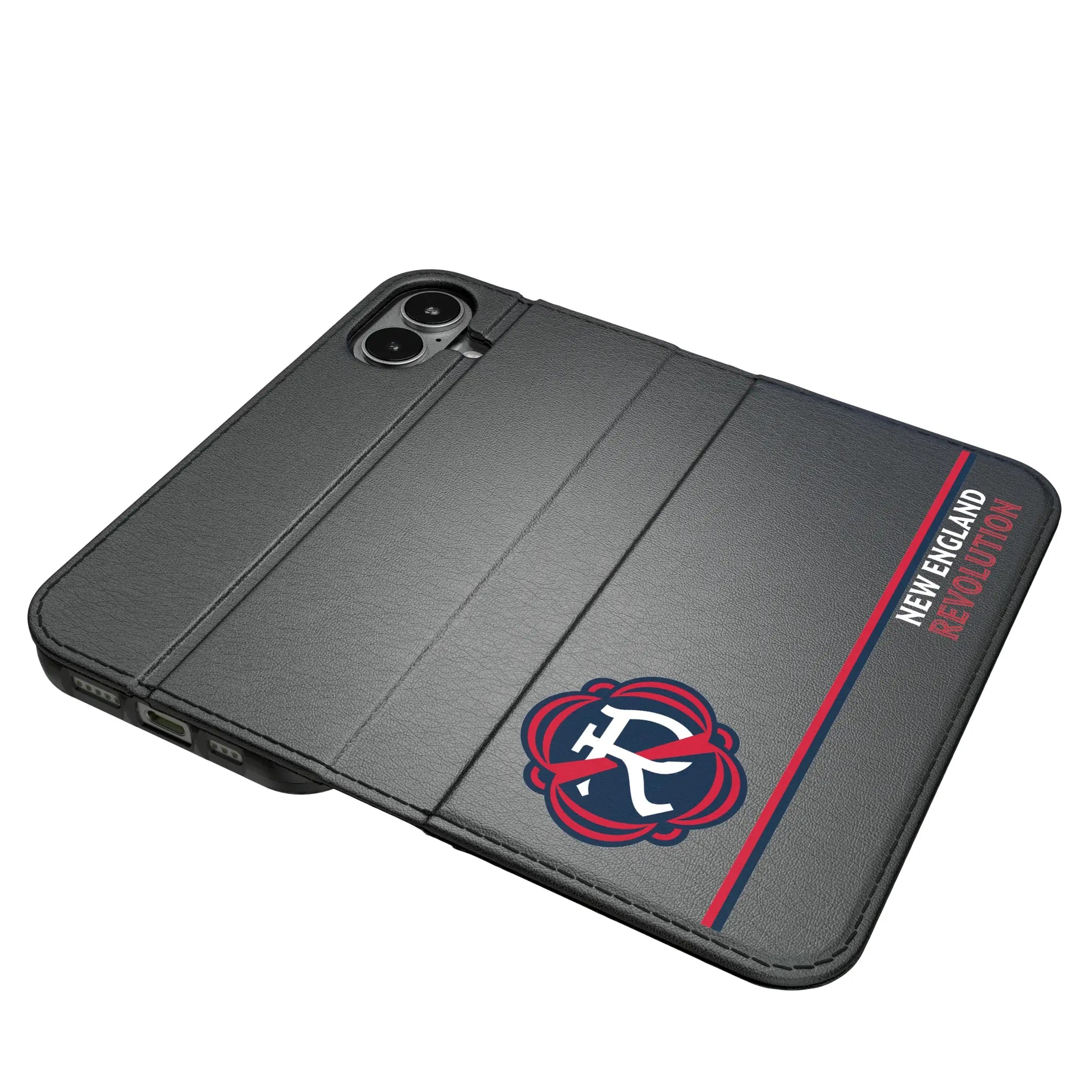 New England Revolution Sidebar iPhone Folio Phone Case for Apple iPhone#Device_iPhone 17