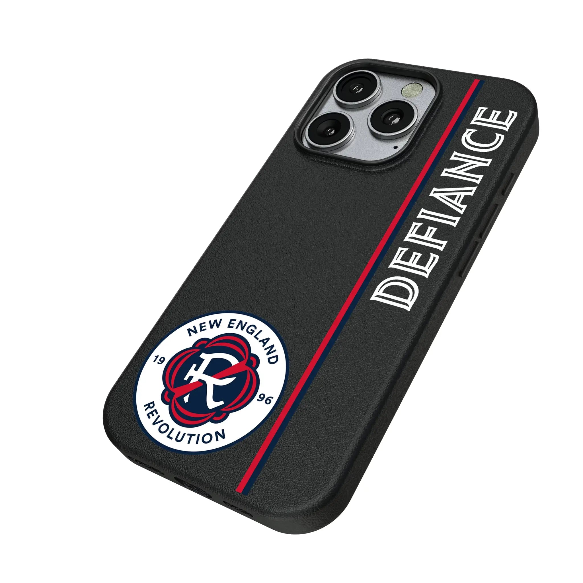 New England Revolution Sidebar iPhone MagSafe Compatible Phone Case for Apple iPhone - Isometric View
