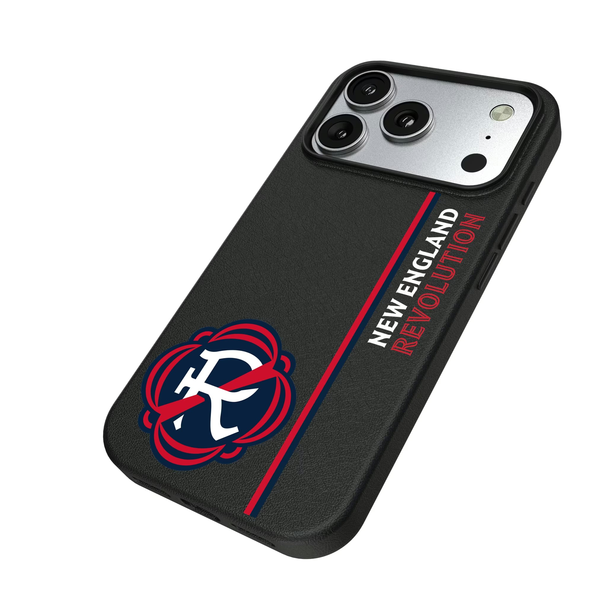New England Revolution Sidebar iPhone MagSafe Compatible Phone Case for Apple iPhone - Isometric View#Device_iPhone 17 Pro