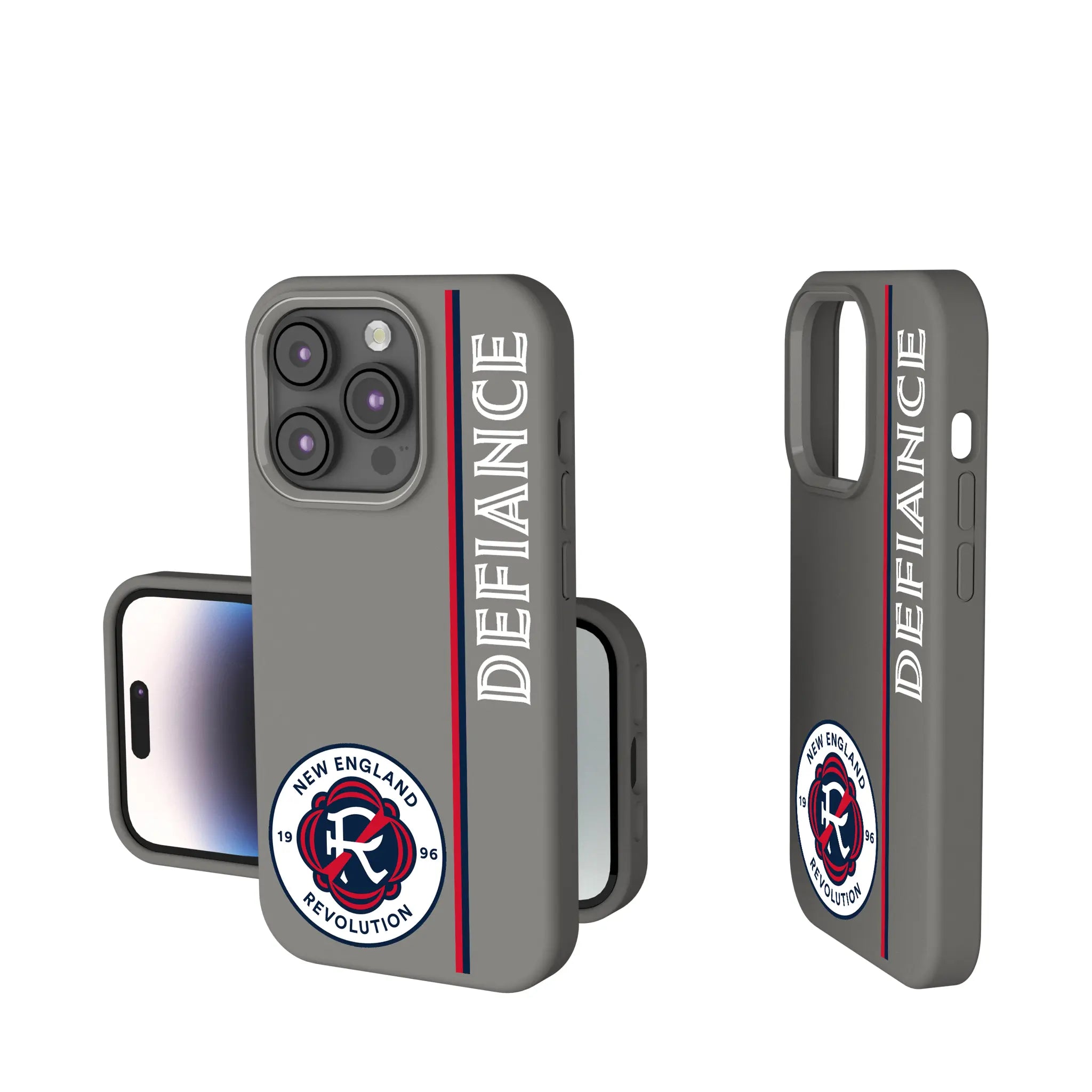 New England Revolution Sidebar iPhone Soft Touch Phone Case for Apple iPhone