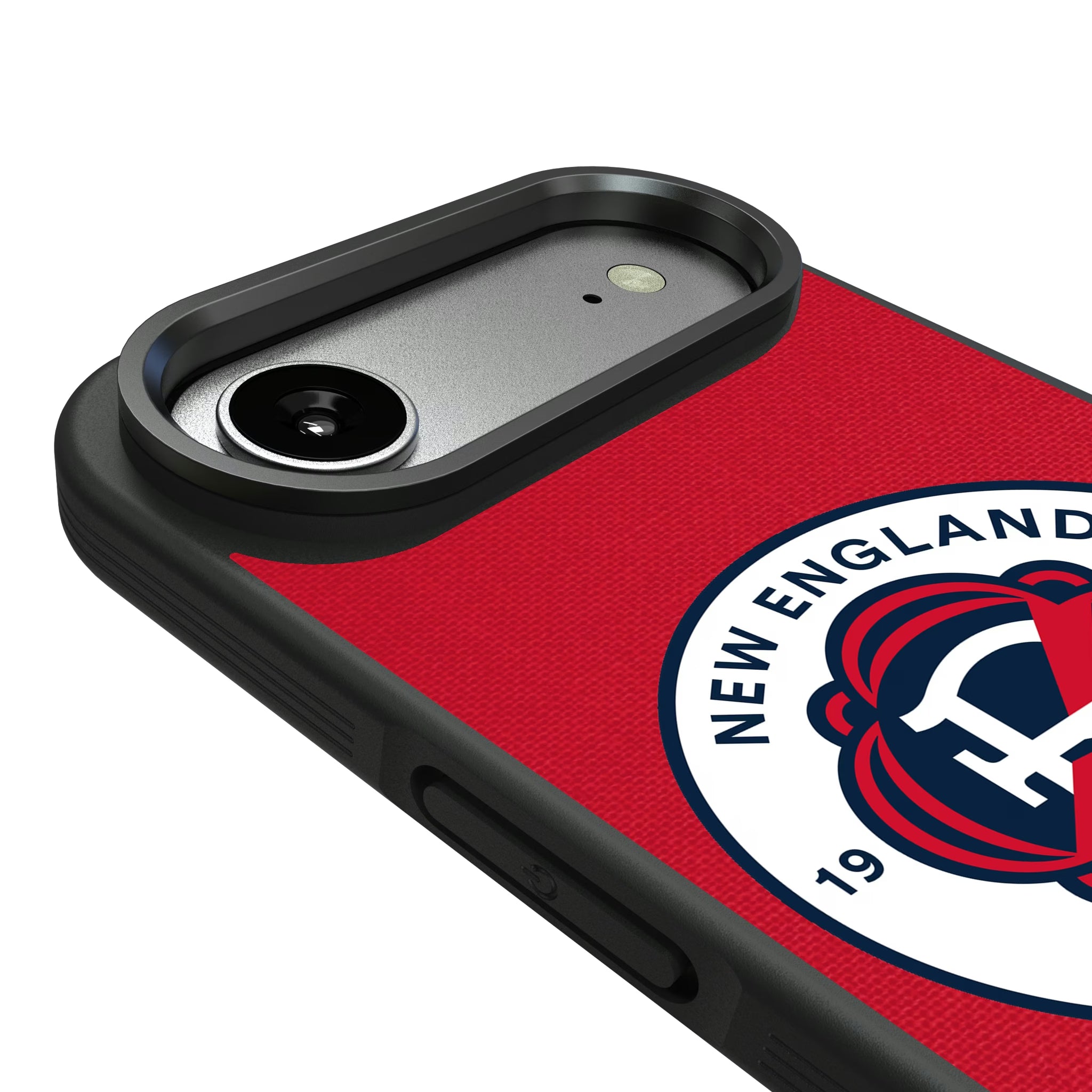 New England Revolution Stripe iPhone Bump Phone Case for Apple iPhone - Detail#Device_iPhone Air