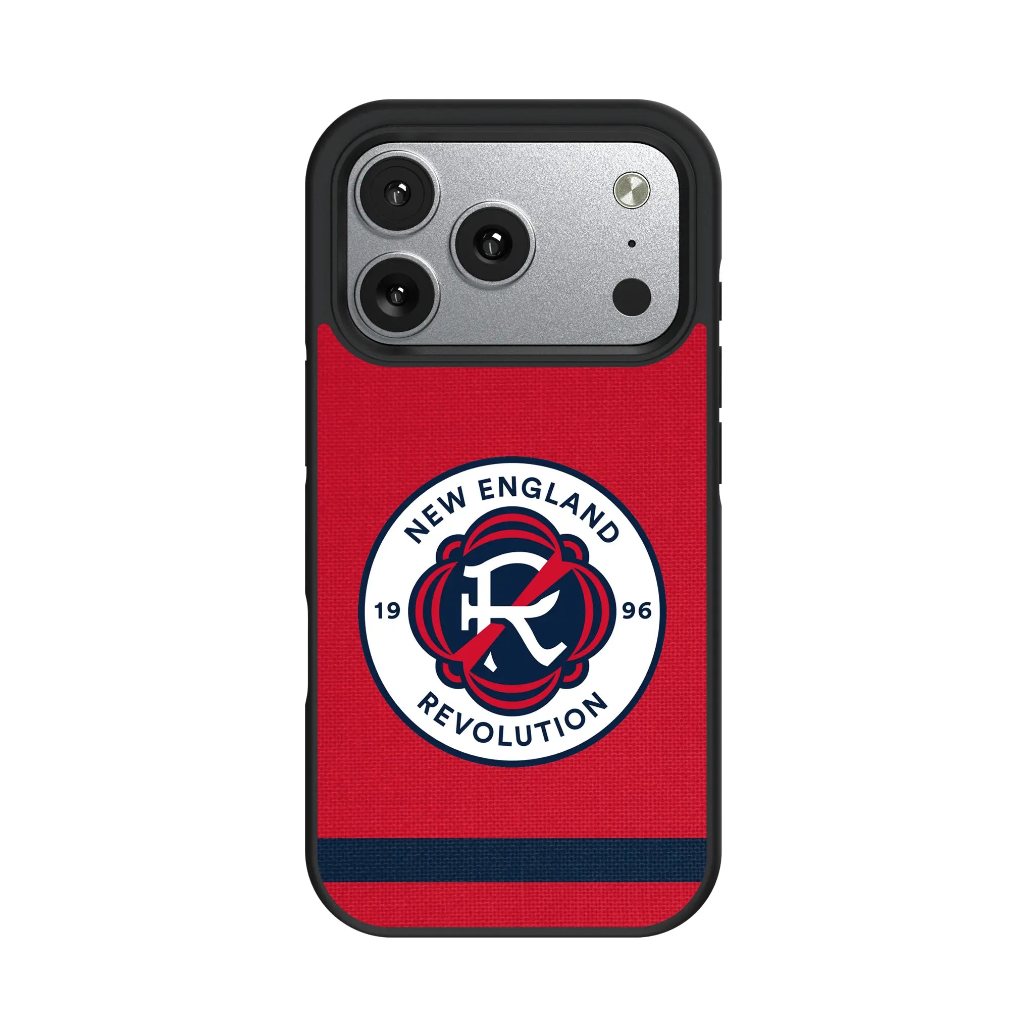 New England Revolution Stripe iPhone Bump Phone Case for Apple iPhone#Device_iPhone 17 Pro