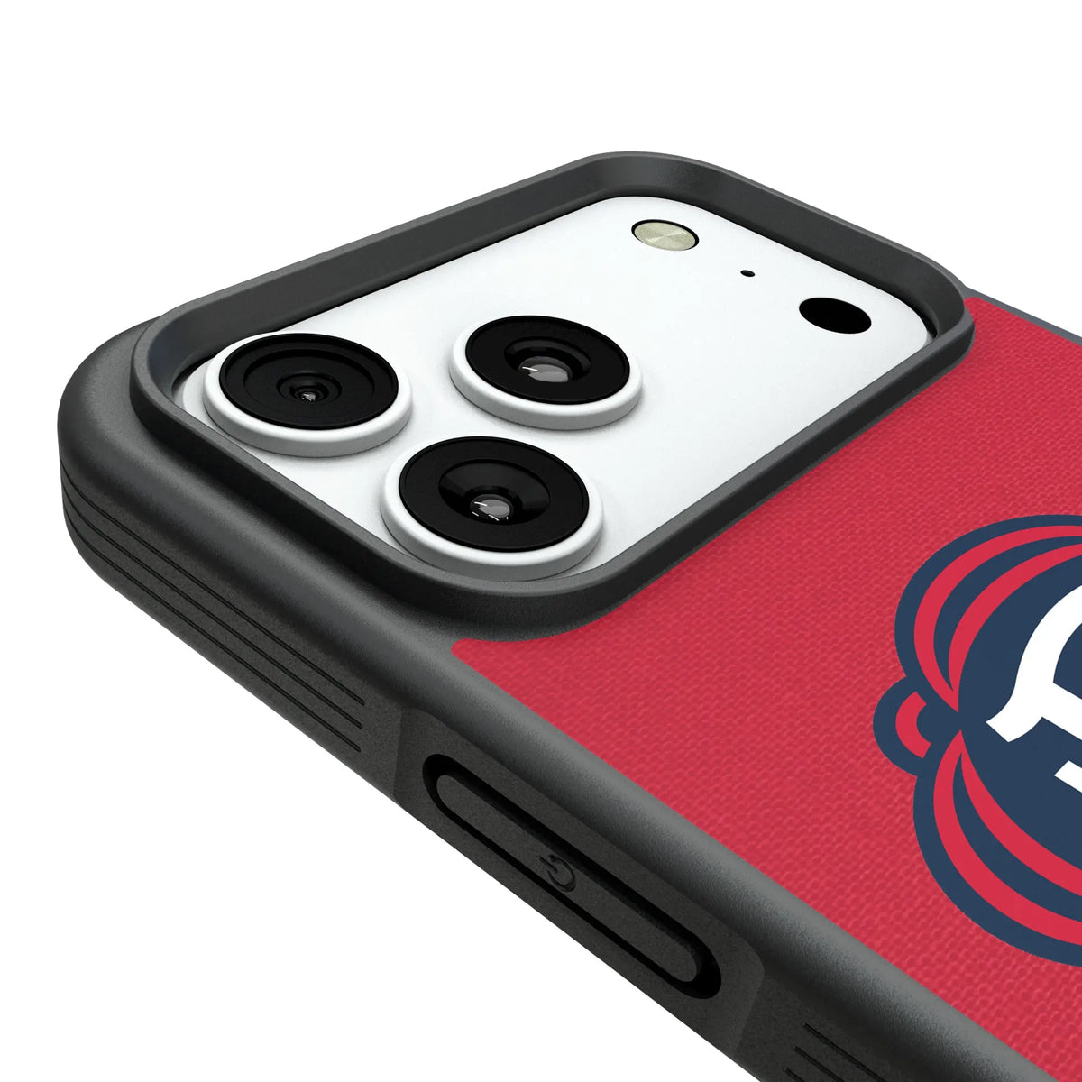 New England Revolution Stripe iPhone Bump Phone Case for Apple iPhone - Detail#Device_iPhone 18 Pro Max