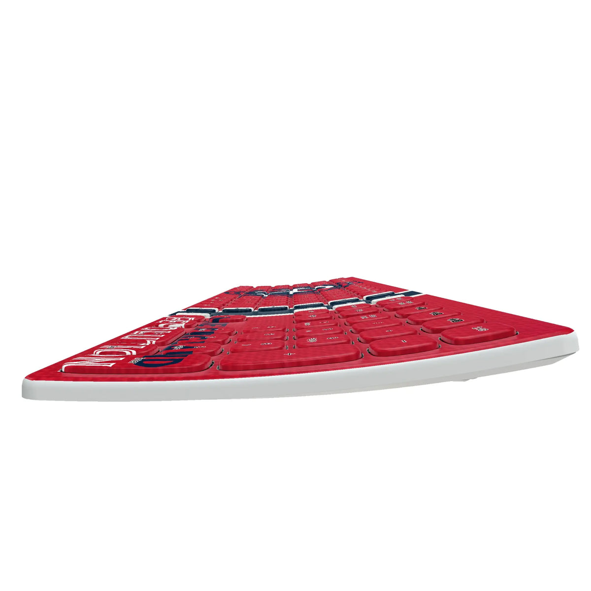 New England Revolution Stripe KKB605 Curved Wireless Keyboard