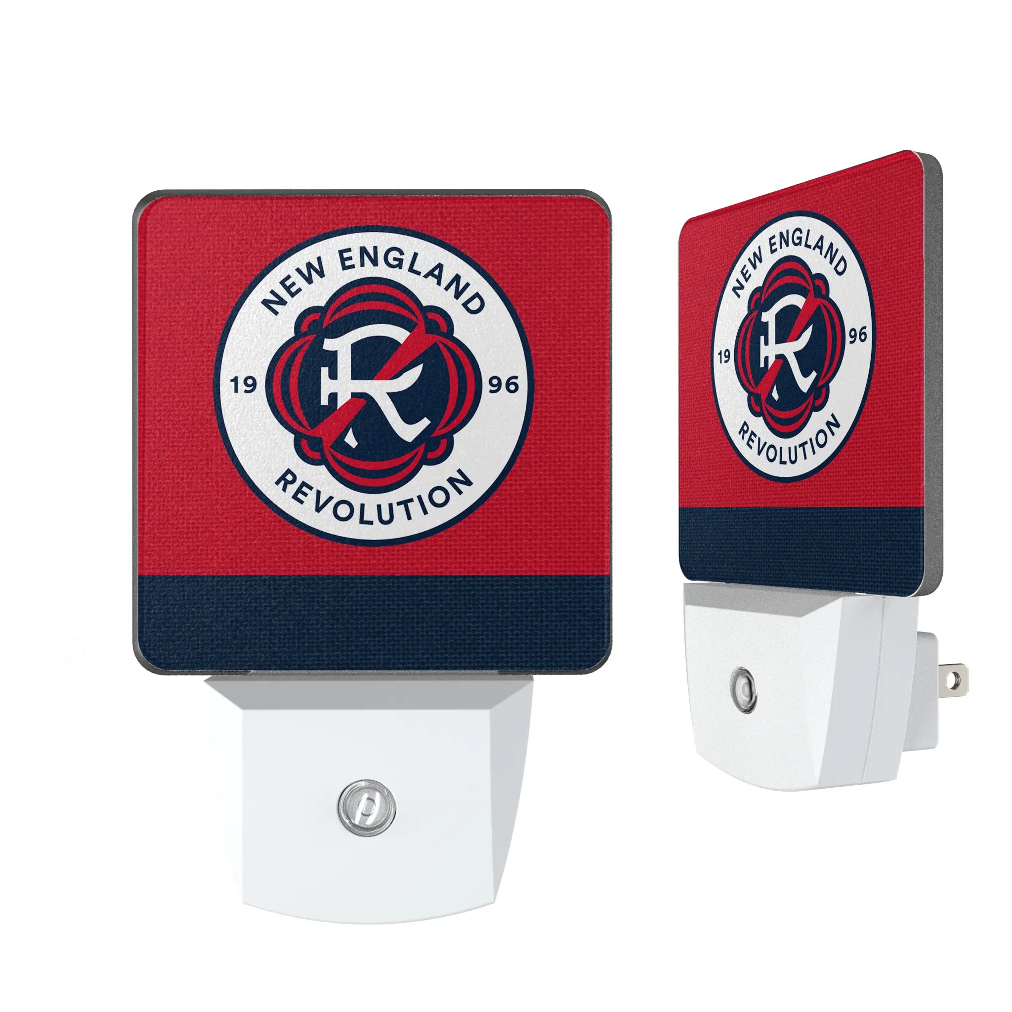 New England Revolution Stripe Night Light 2-Pack