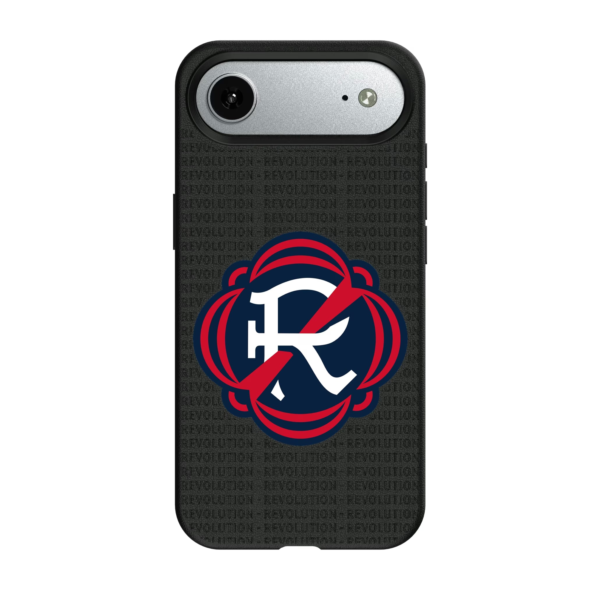 New England Revolution Text Backdrop iPhone MagSafe Compatible Phone Case for Apple iPhone#Device_iPhone Air