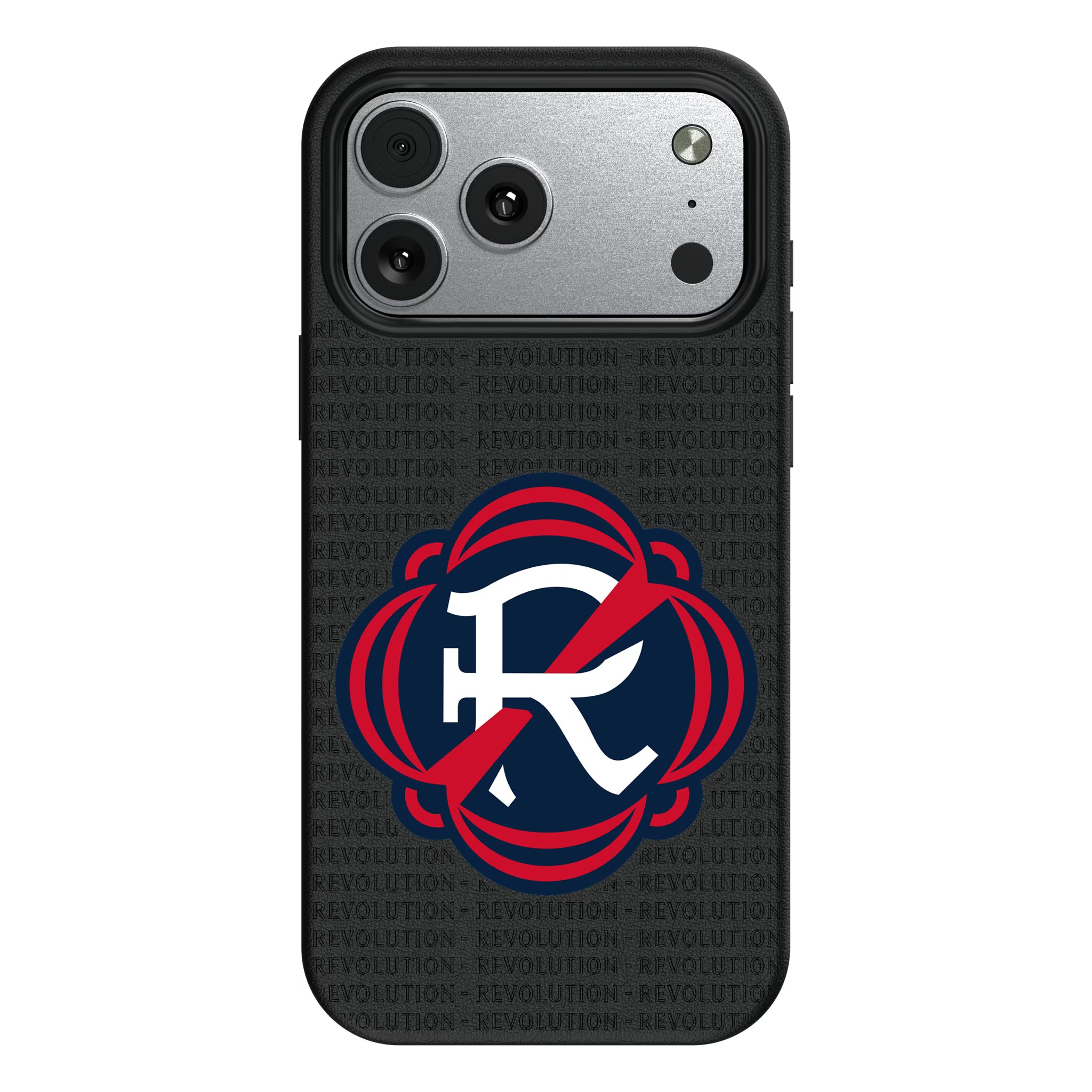 New England Revolution Text Backdrop iPhone MagSafe Compatible Phone Case for Apple iPhone#Device_iPhone 17 Pro Max