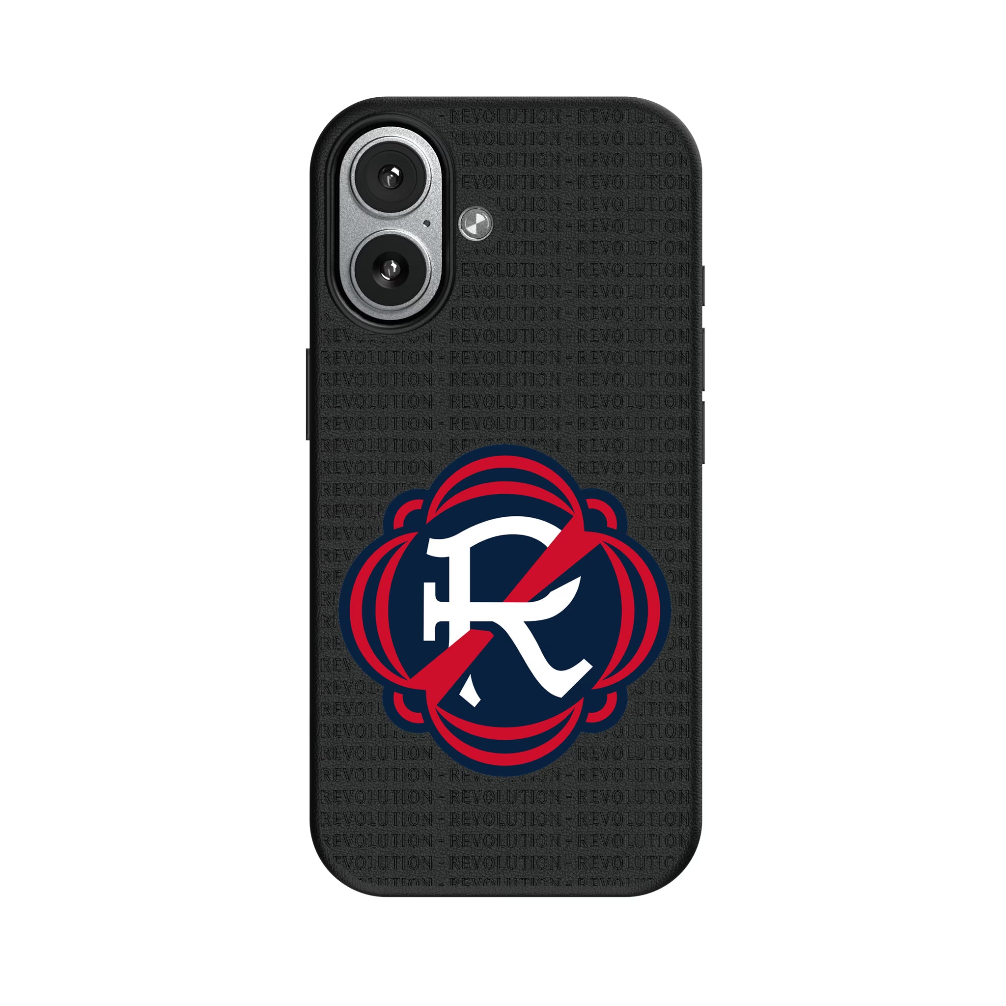 New England Revolution Text Backdrop iPhone MagSafe Compatible Phone Case for Apple iPhone#Device_iPhone 17