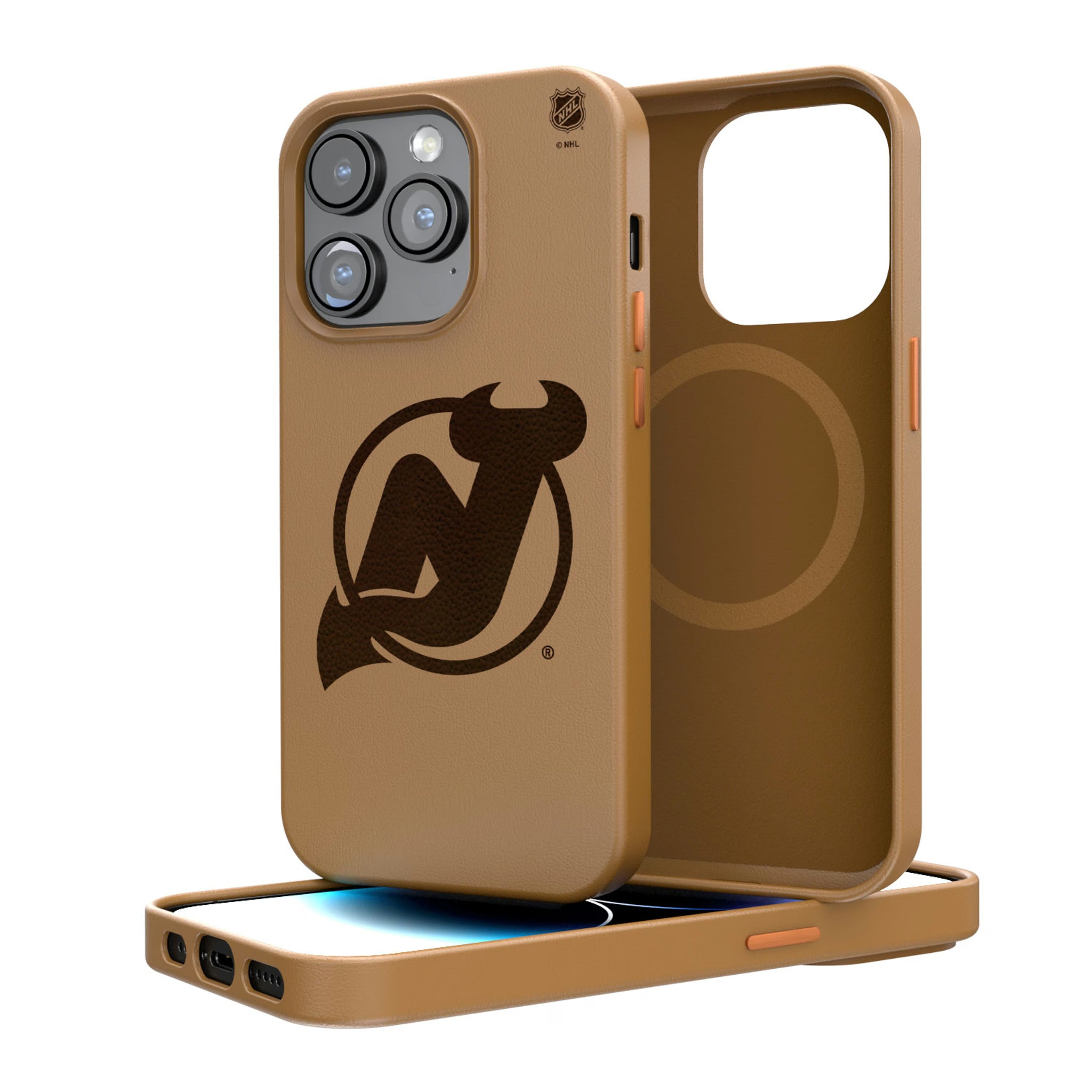 New Jersey Devils Burn iPhone MagSafe Compatible Phone Case for Apple iPhone