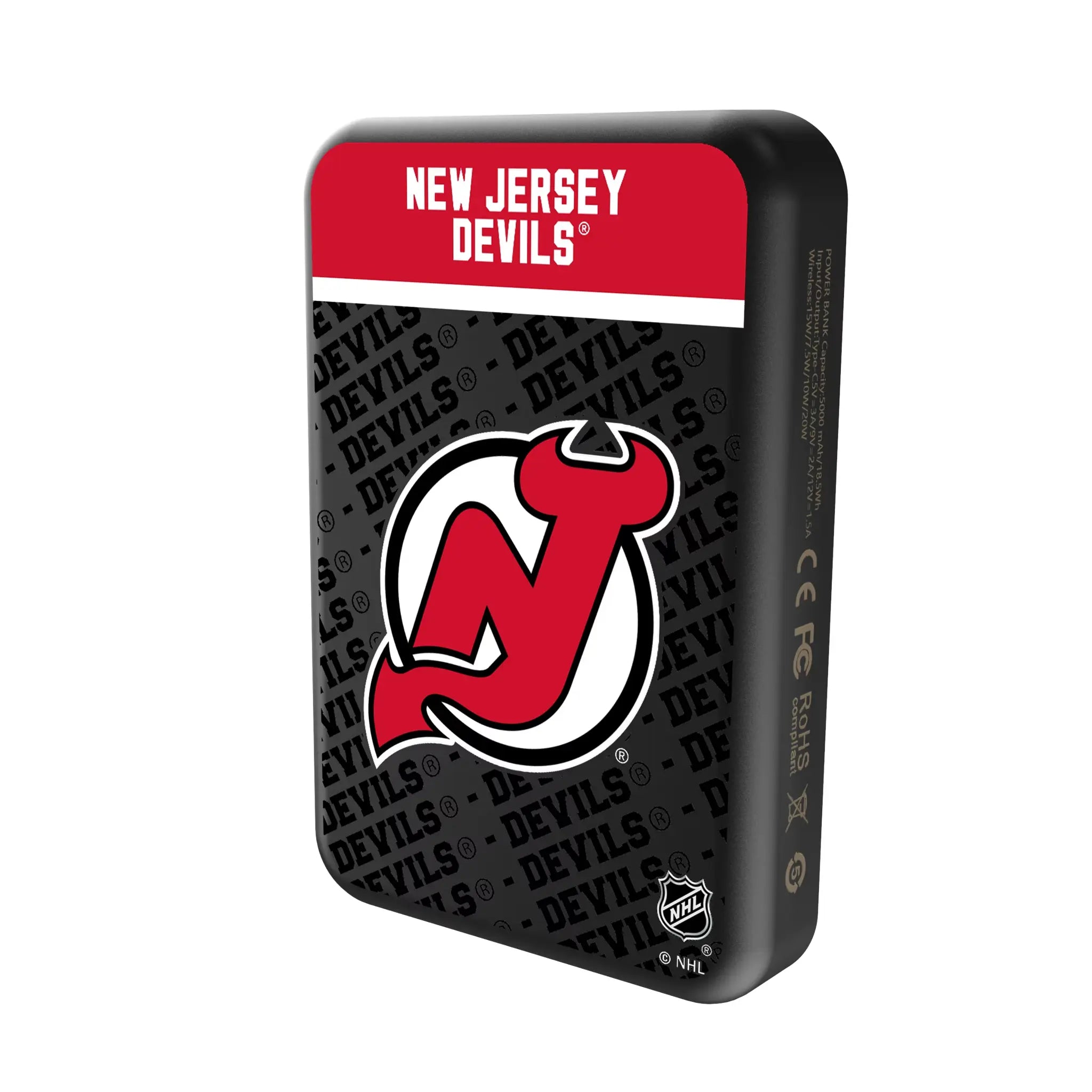 New Jersey Devils Endzone Plus Wireless Mag Power Bank