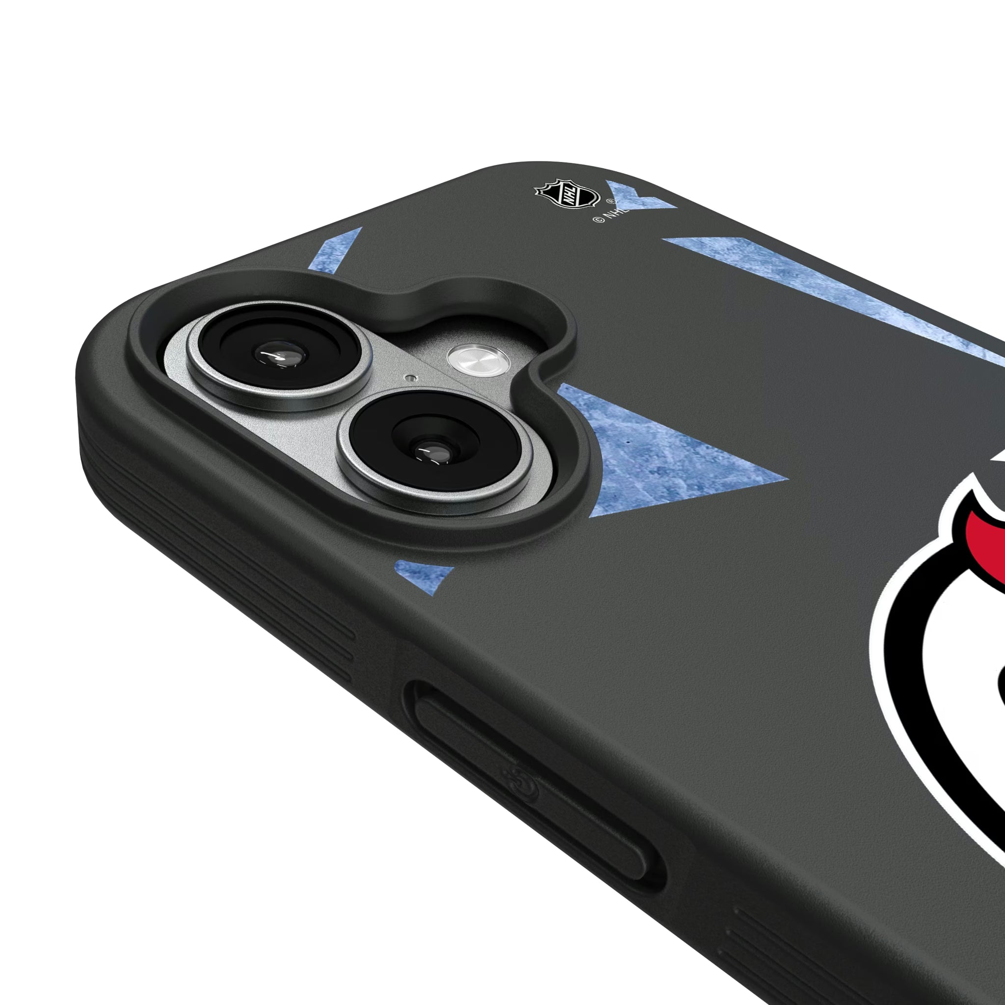 New Jersey Devils Ice Tilt iPhone Bump Phone Case for Apple iPhone - Detail#Device_iPhone 17
