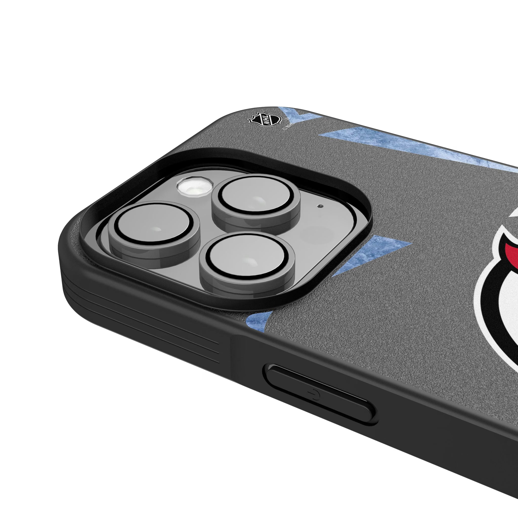 New Jersey Devils Ice Tilt iPhone Bump Phone Case for Apple iPhone - Detail
