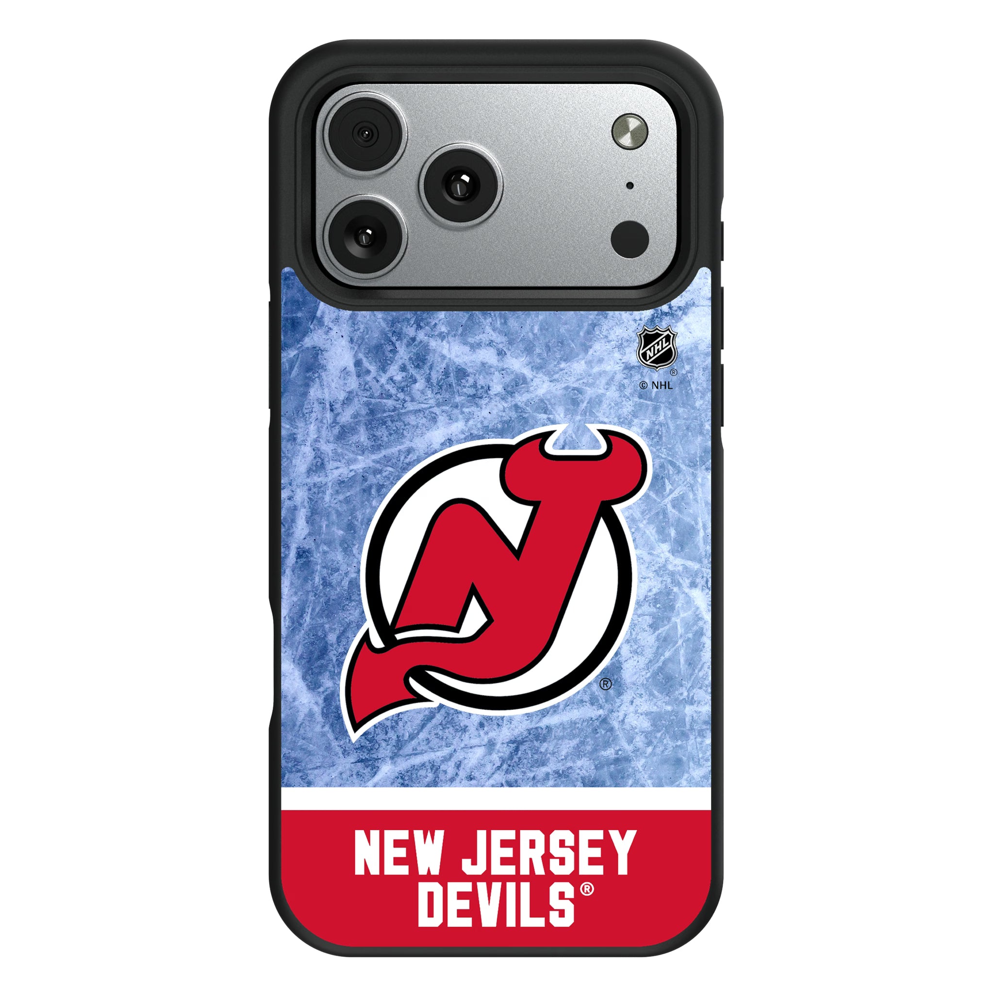 New Jersey Devils Ice Wordmark iPhone Bump Phone Case for Apple iPhone#Device_iPhone 17 Pro Max