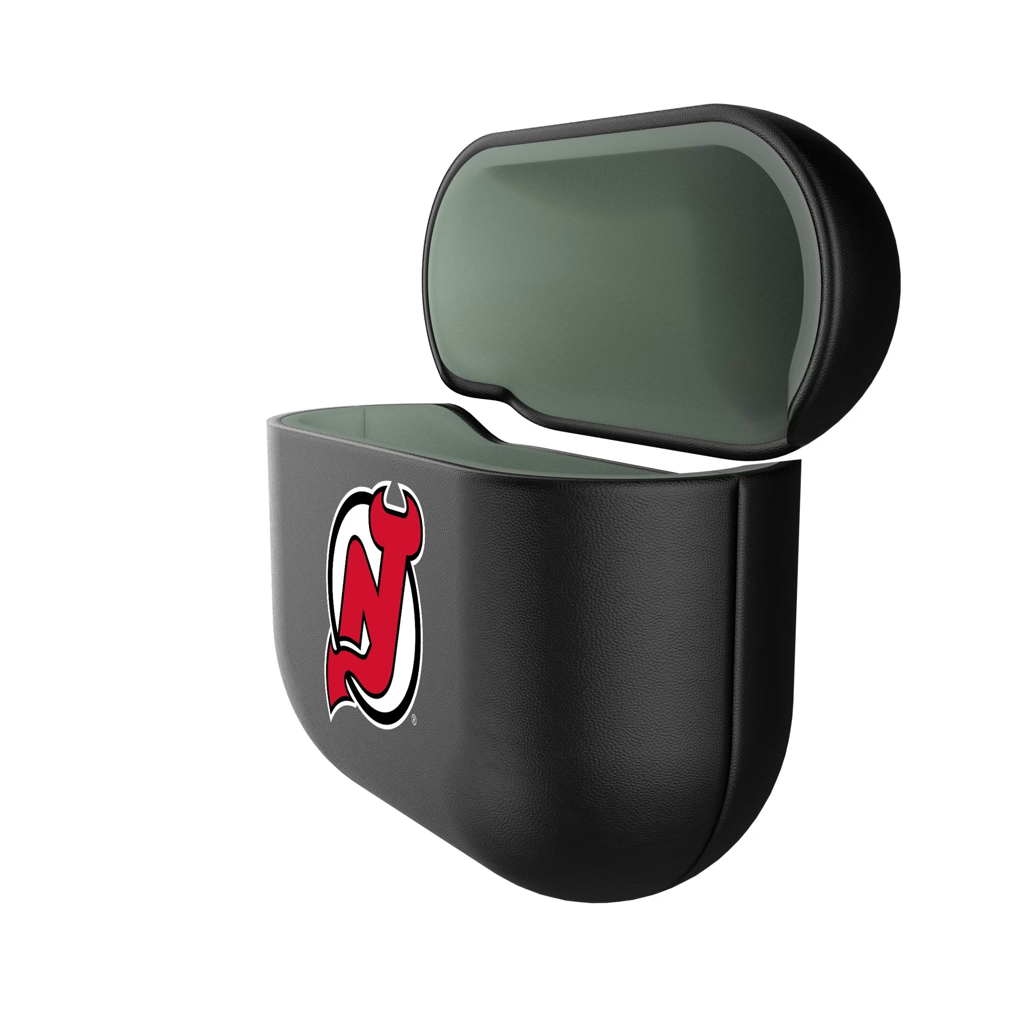 New Jersey Devils Insignia AirPods AirPod Case Cover - Isometric View#Device_AirPods 4