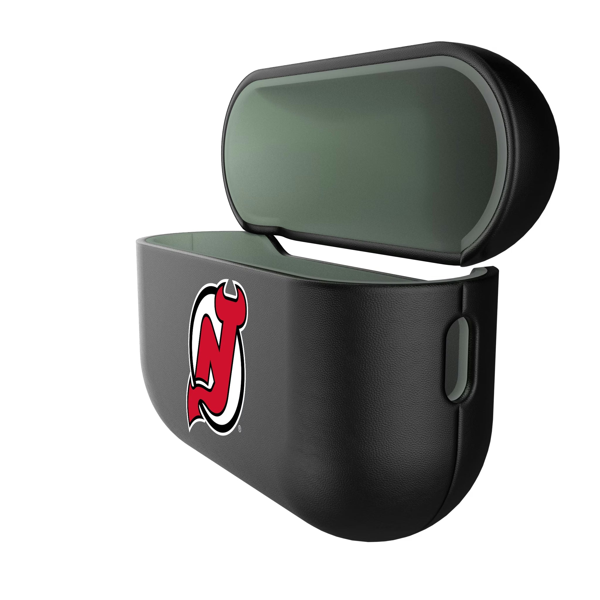 New Jersey Devils Insignia AirPods AirPod Case Cover - Isometric View#Device_AirPods Pro 3