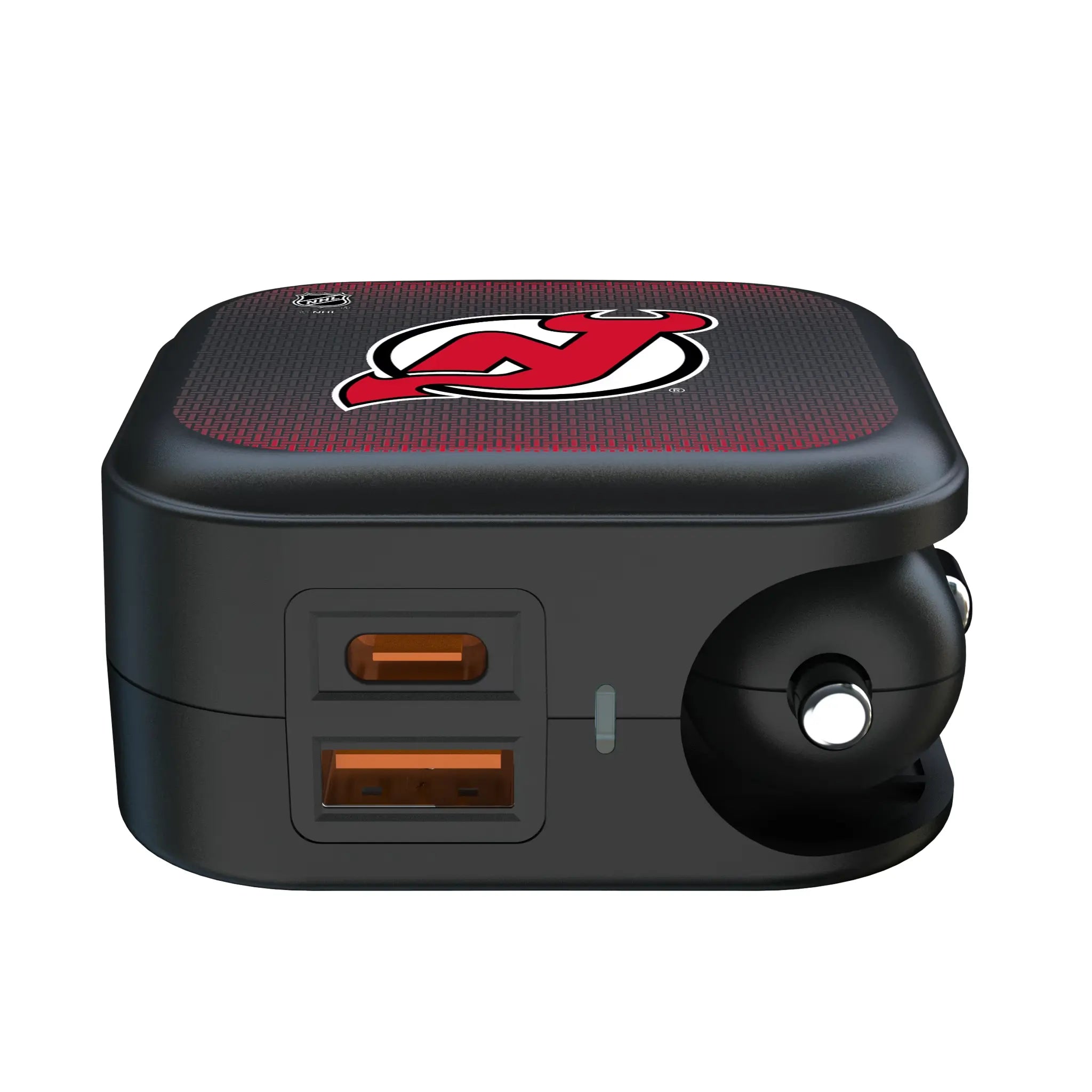 New Jersey Devils Linen 2 in 1 USB A/C Charger