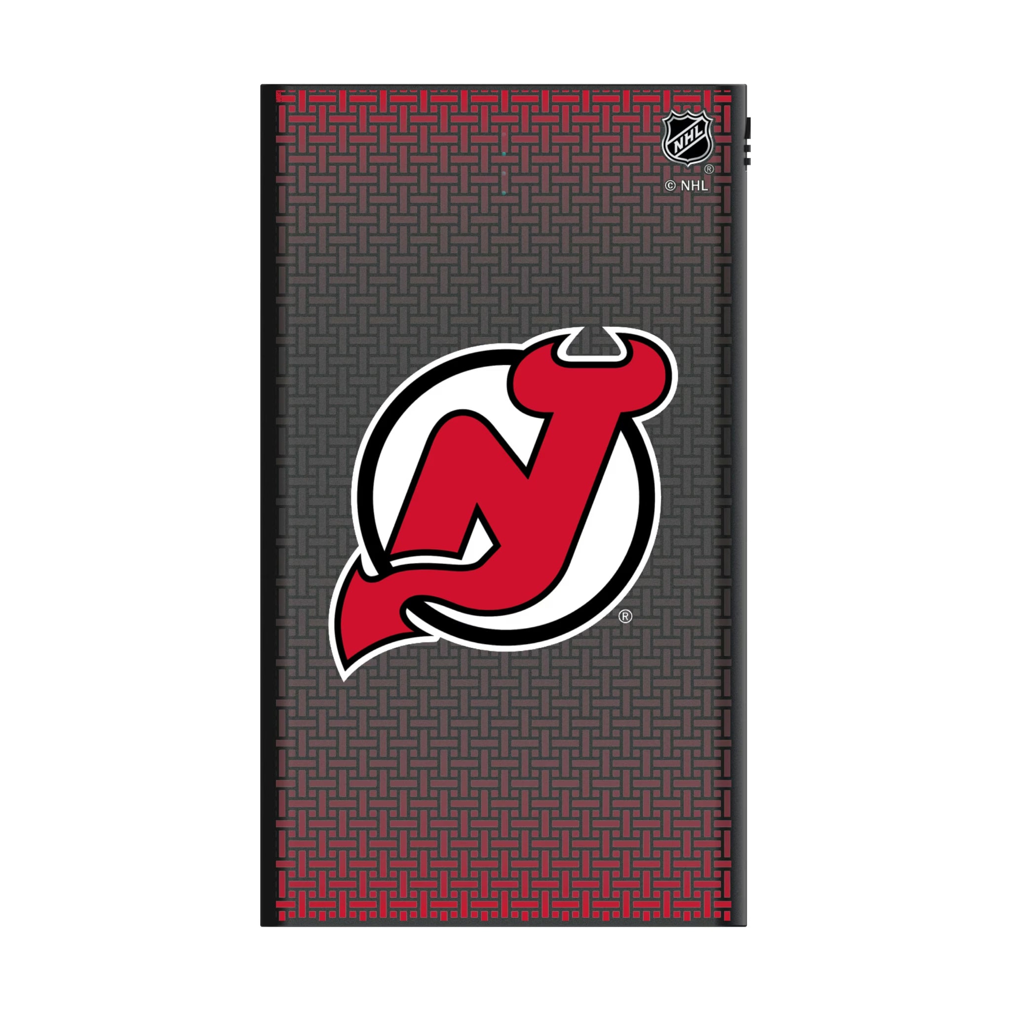 New Jersey Devils Linen 5000mAh Flat Powerbank