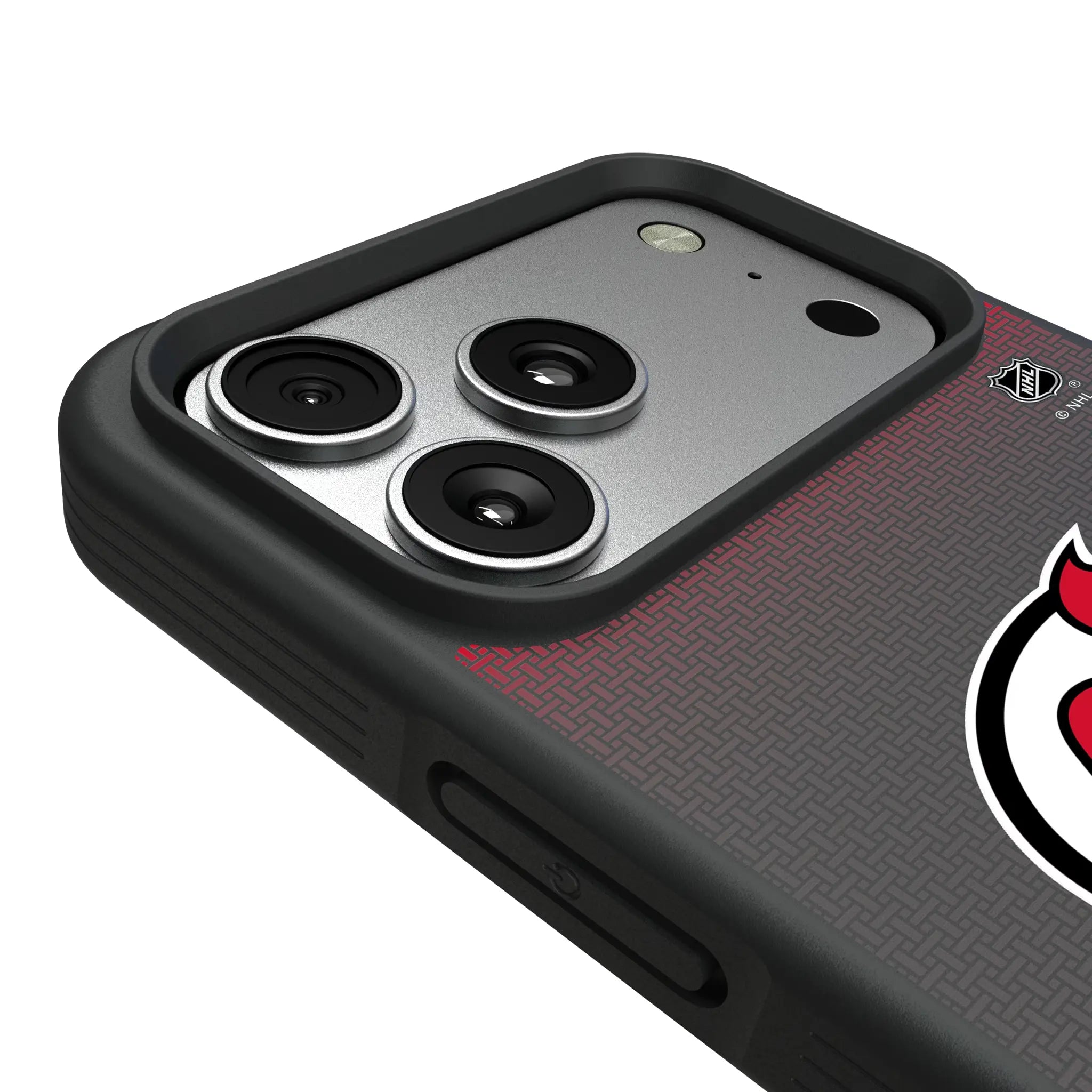 New Jersey Devils Linen iPhone Bump Phone Case for Apple iPhone - Detail#Device_iPhone 17 Pro Max