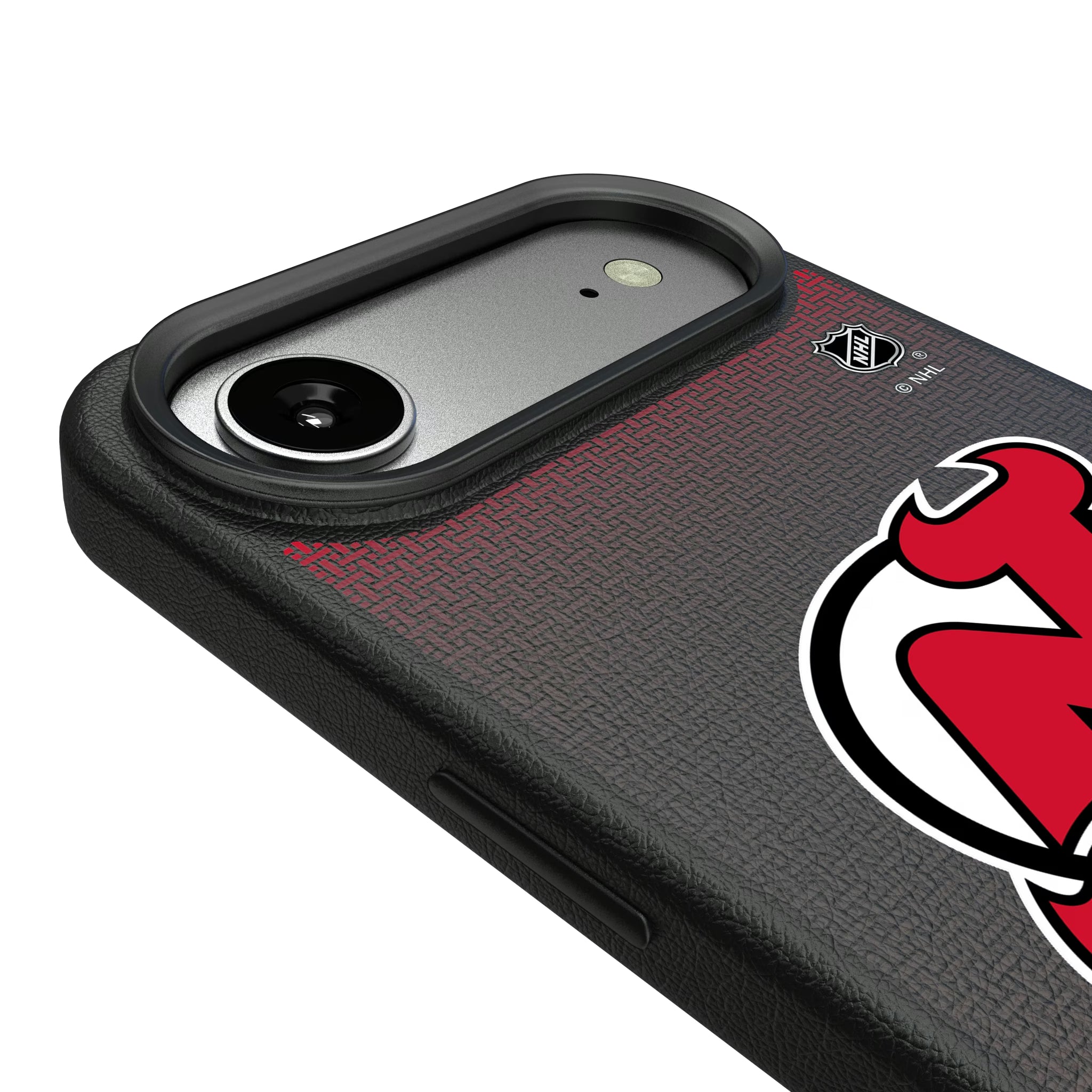 New Jersey Devils Linen iPhone MagSafe Compatible Phone Case for Apple iPhone - Detail#Device_iPhone Air