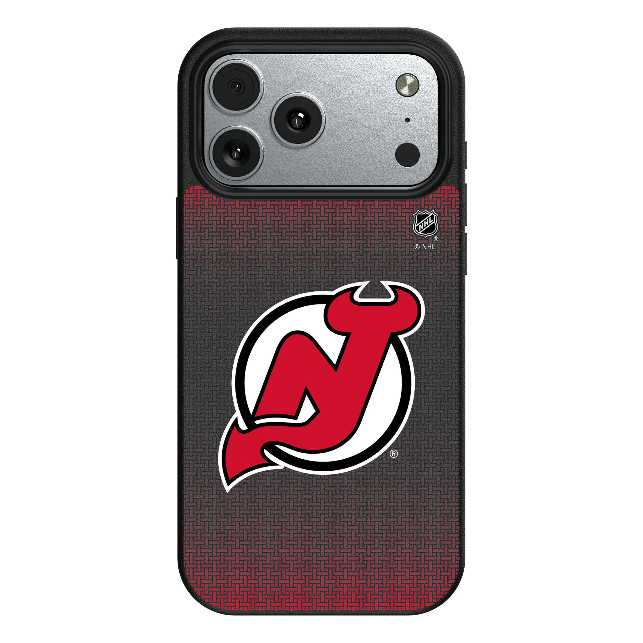 New Jersey Devils Linen iPhone MagSafe Compatible Phone Case for Apple iPhone#Device_iPhone 17 Pro Max