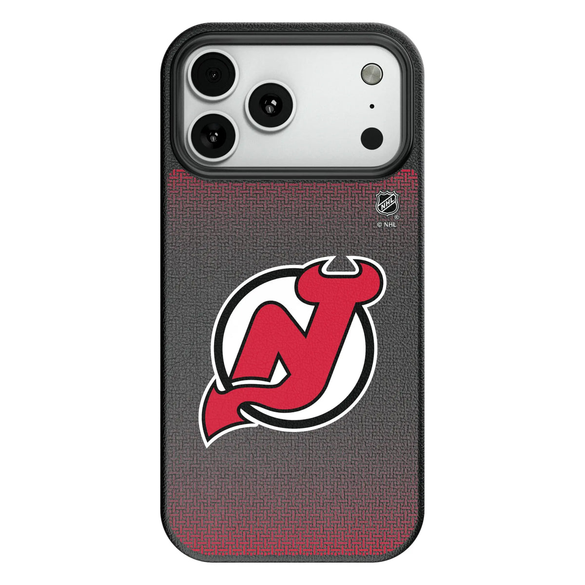 New Jersey Devils Linen MagSafe Compatible Phone Case for Apple iPhone