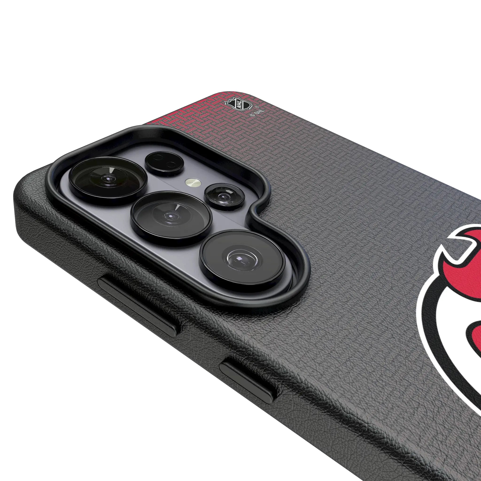 New Jersey Devils Linen Galaxy MagSafe Compatible Phone Case for Samsung Galaxy - Detail#Device_Galaxy S26 Ultra