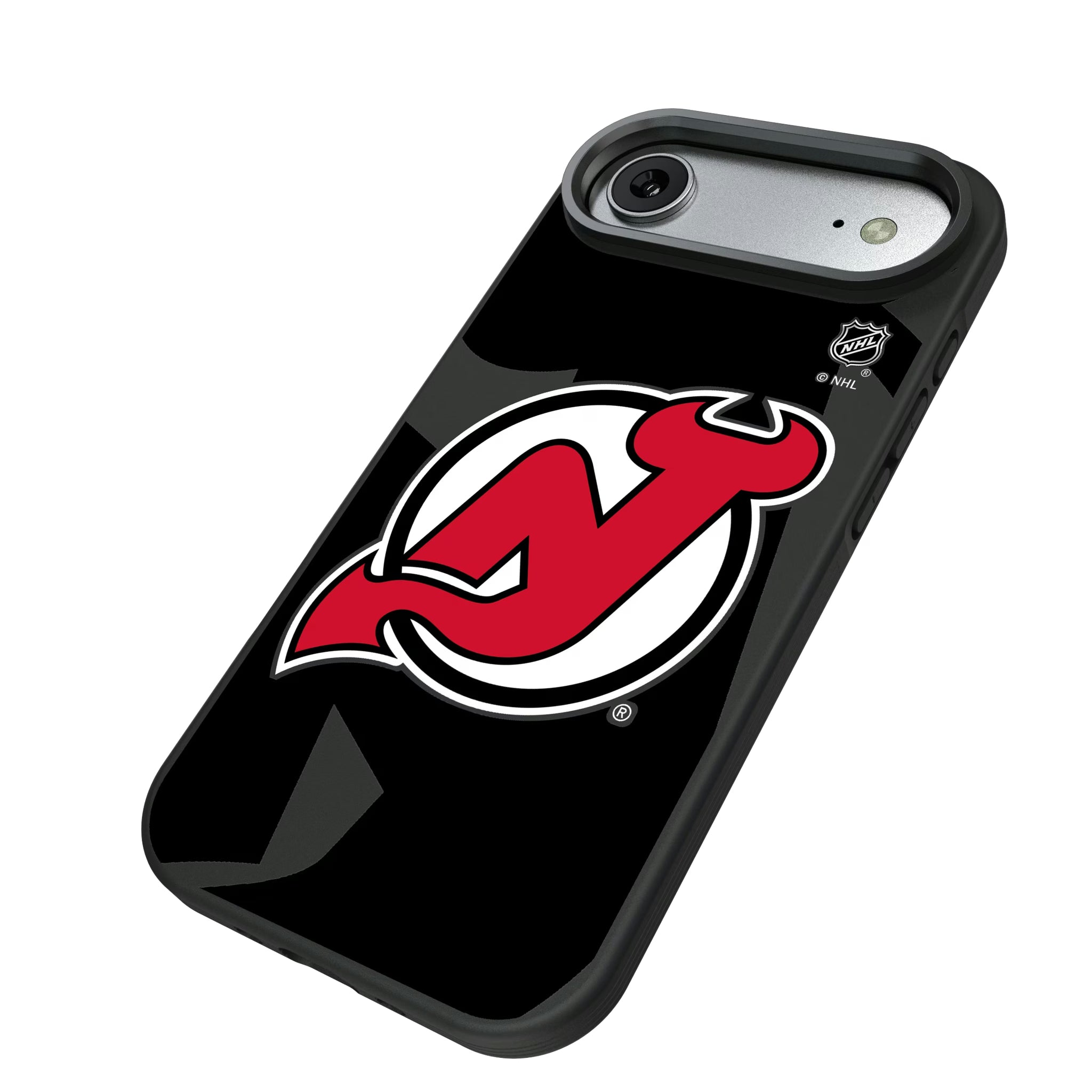 New Jersey Devils Monocolor Tilt iPhone Bump Phone Case for Apple iPhone - Isometric View#Device_iPhone Air