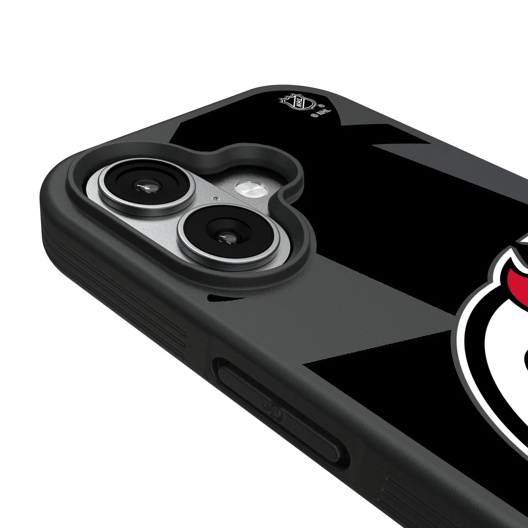 New Jersey Devils Monocolor Tilt iPhone Bump Phone Case for Apple iPhone - Detail#Device_iPhone 17
